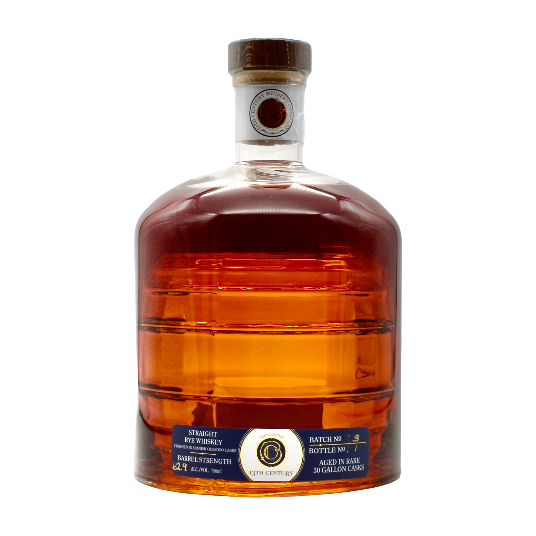 13th Century Rye Whiskey Oloroso Finish Barrel 750ml