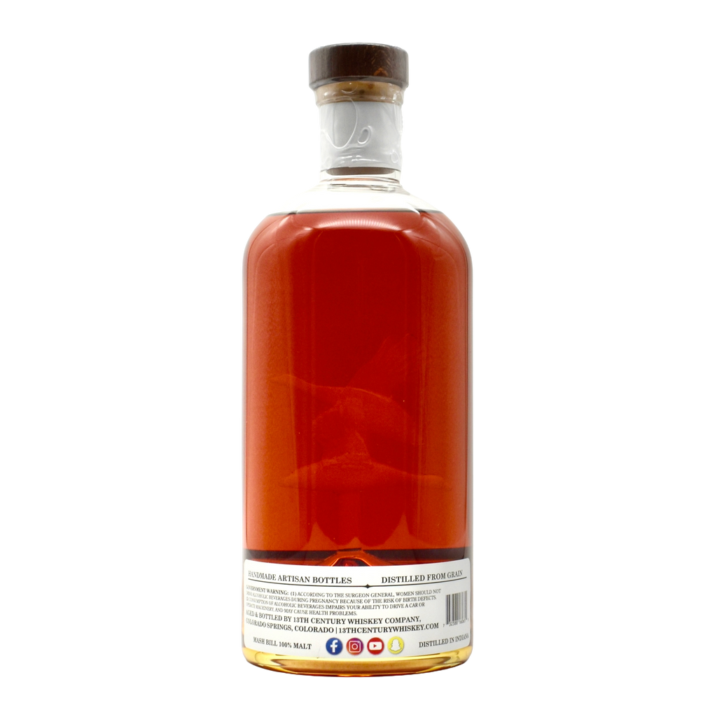 13th Century Barrel Proof American Single Malt Whiskey 750ml