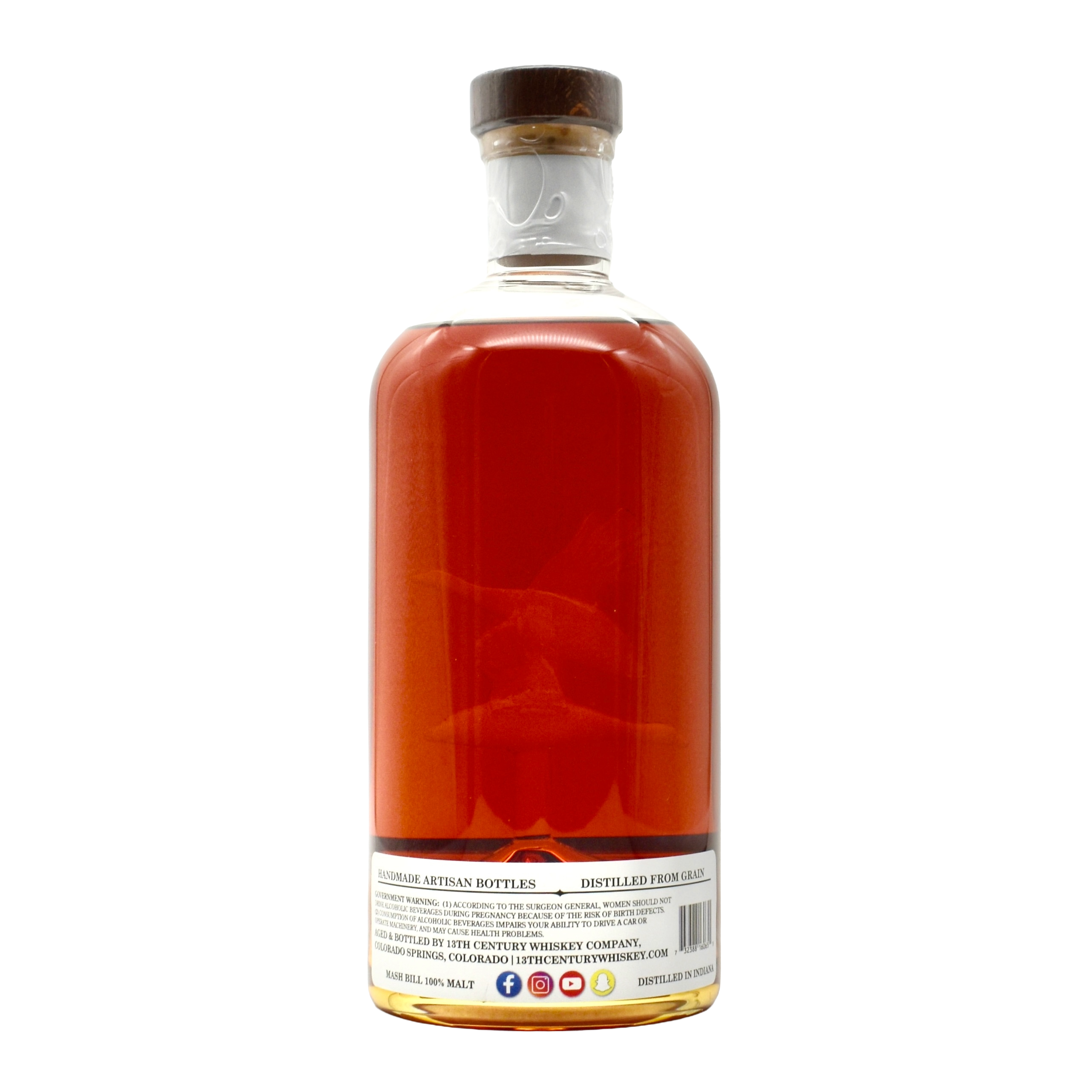13th Century Barrel Proof American Single Malt Whiskey 750ml