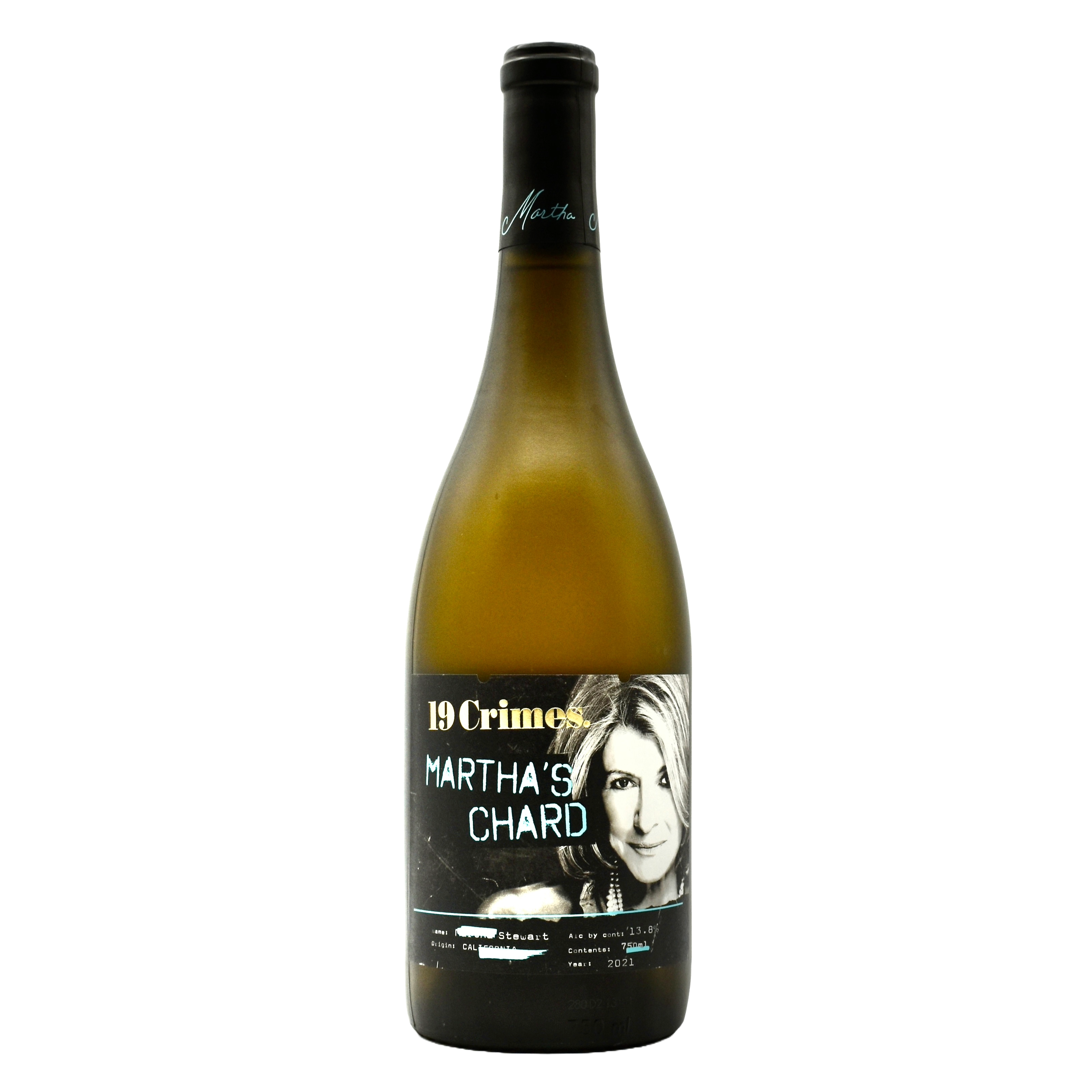 19 Crimes Martha Stewart Chardonnay 750ml