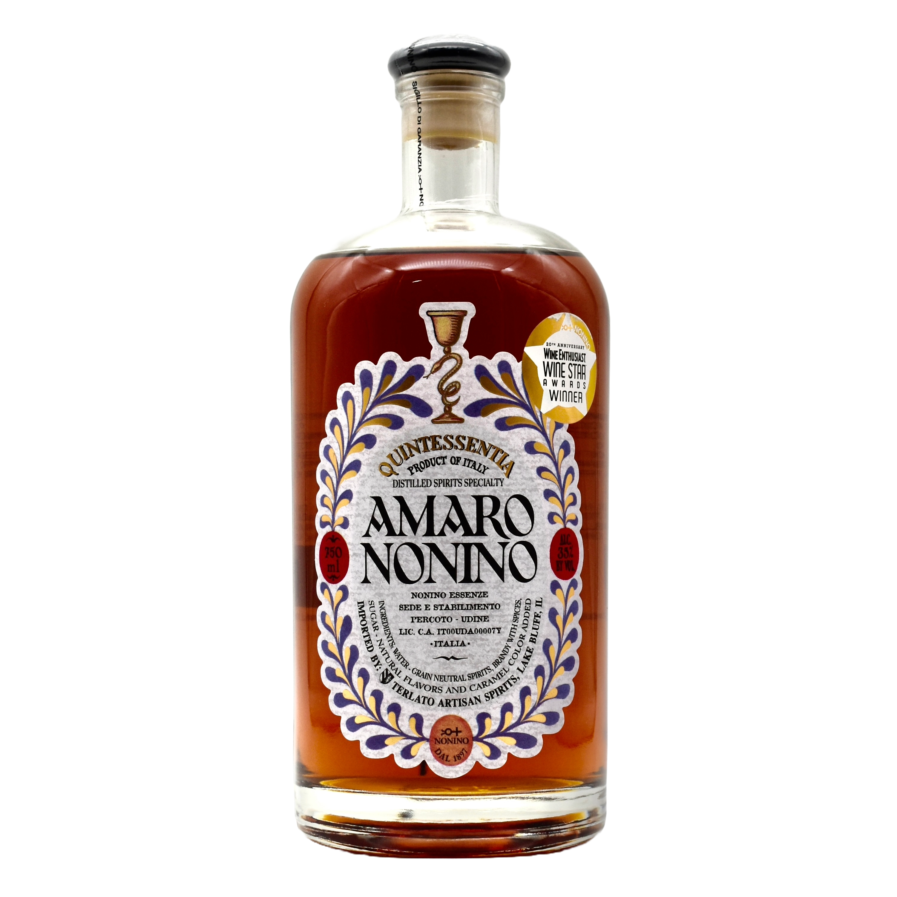 Nonino Amaro Quintessentia Liqueur 750ml