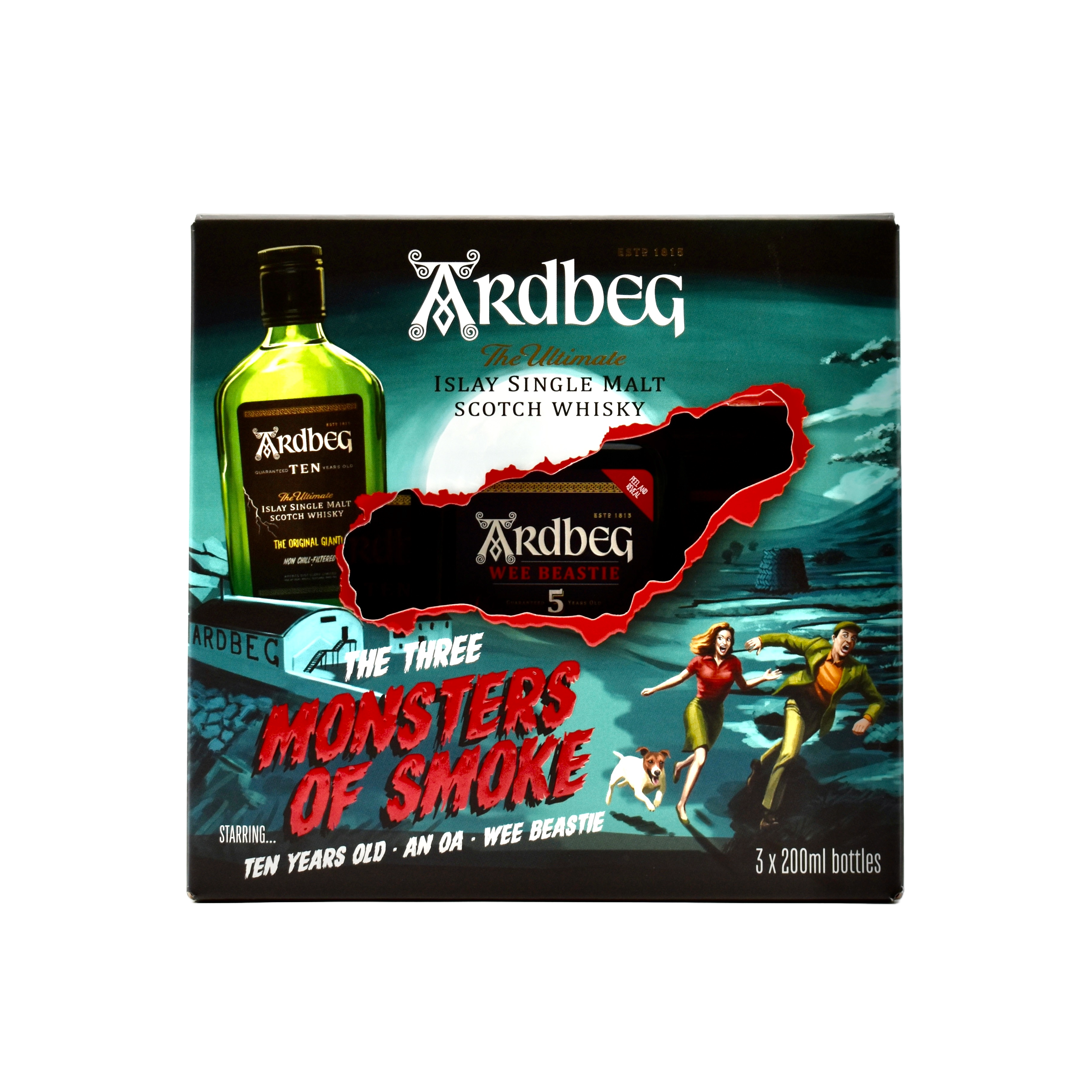 Ardbeg Islay Single Malt Scotch Whisky Tasting Kit (3 x 200ml)