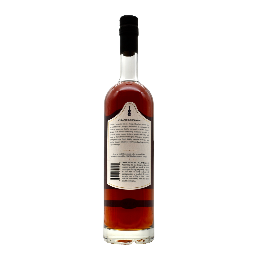 ASW Distillery Fiddler Wheated Bourbon 750ml