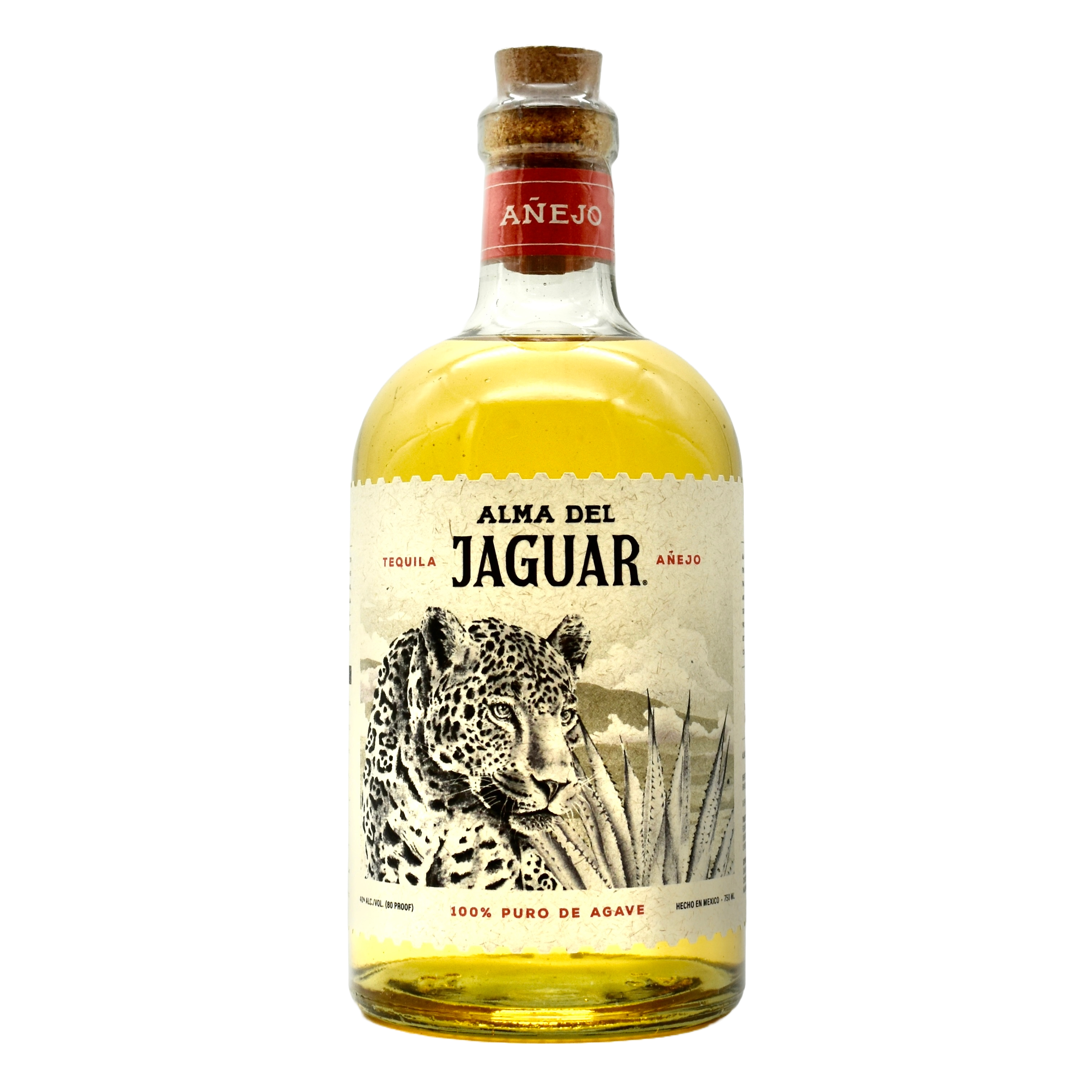 Alma del Jaguar Tequila Anejo 750ml