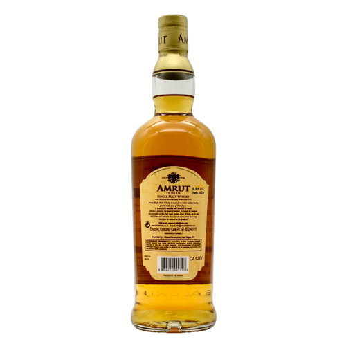 Amrut Single Malt Indian Whiskey 750ml