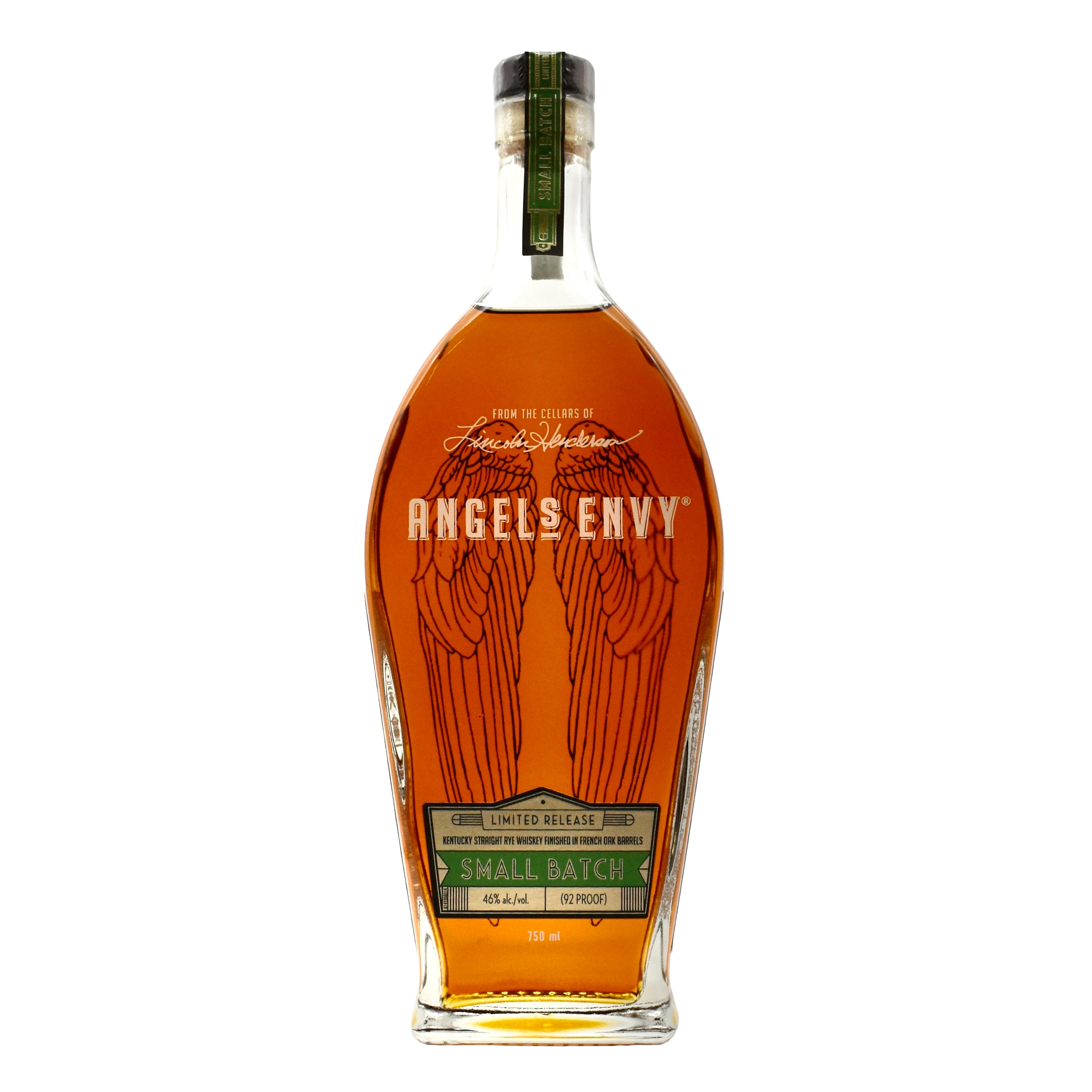 Angel's Envy Rye Whiskey French Oak Small Batch 750ml