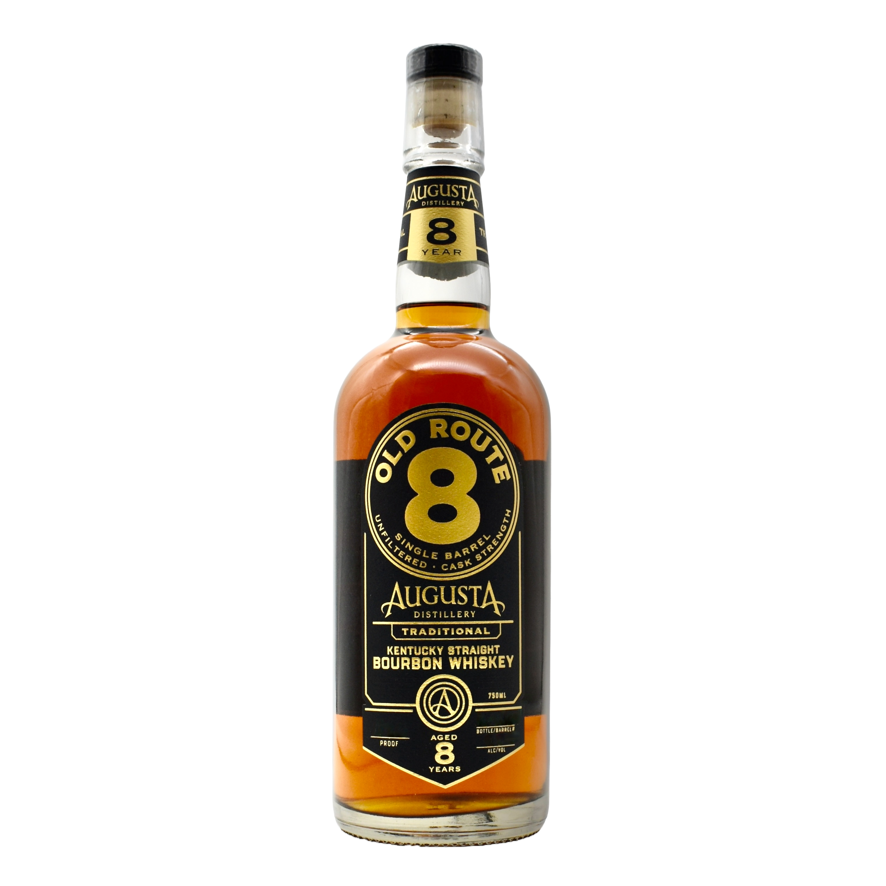 Augusta Old Route 8 Year Single Barrel Bourbon 750ml