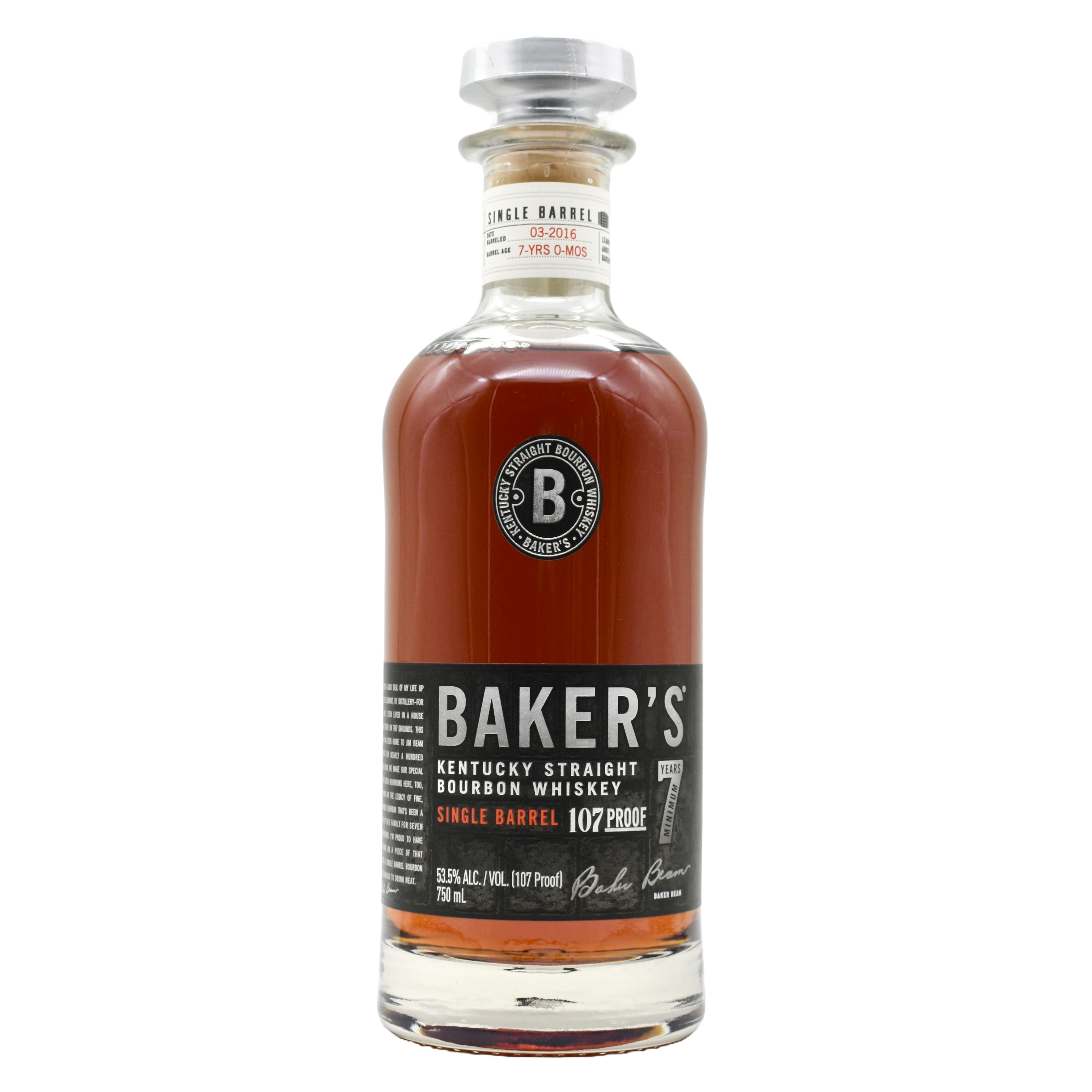 Baker's Bourbon 7 Year 750ml