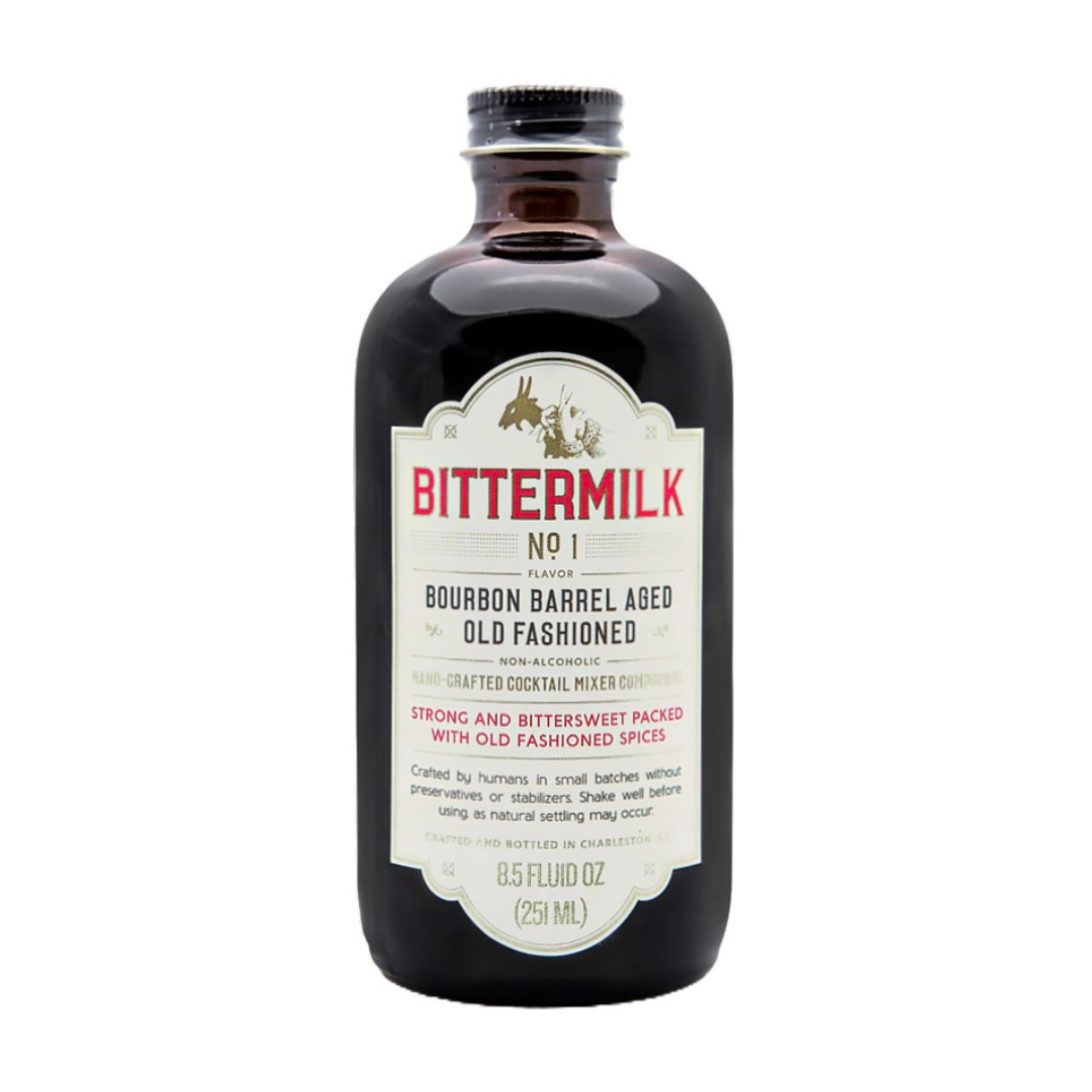 Bittermilk No.1 Bourbon Barrel Aged Old Fashioned Mix 8.5oz