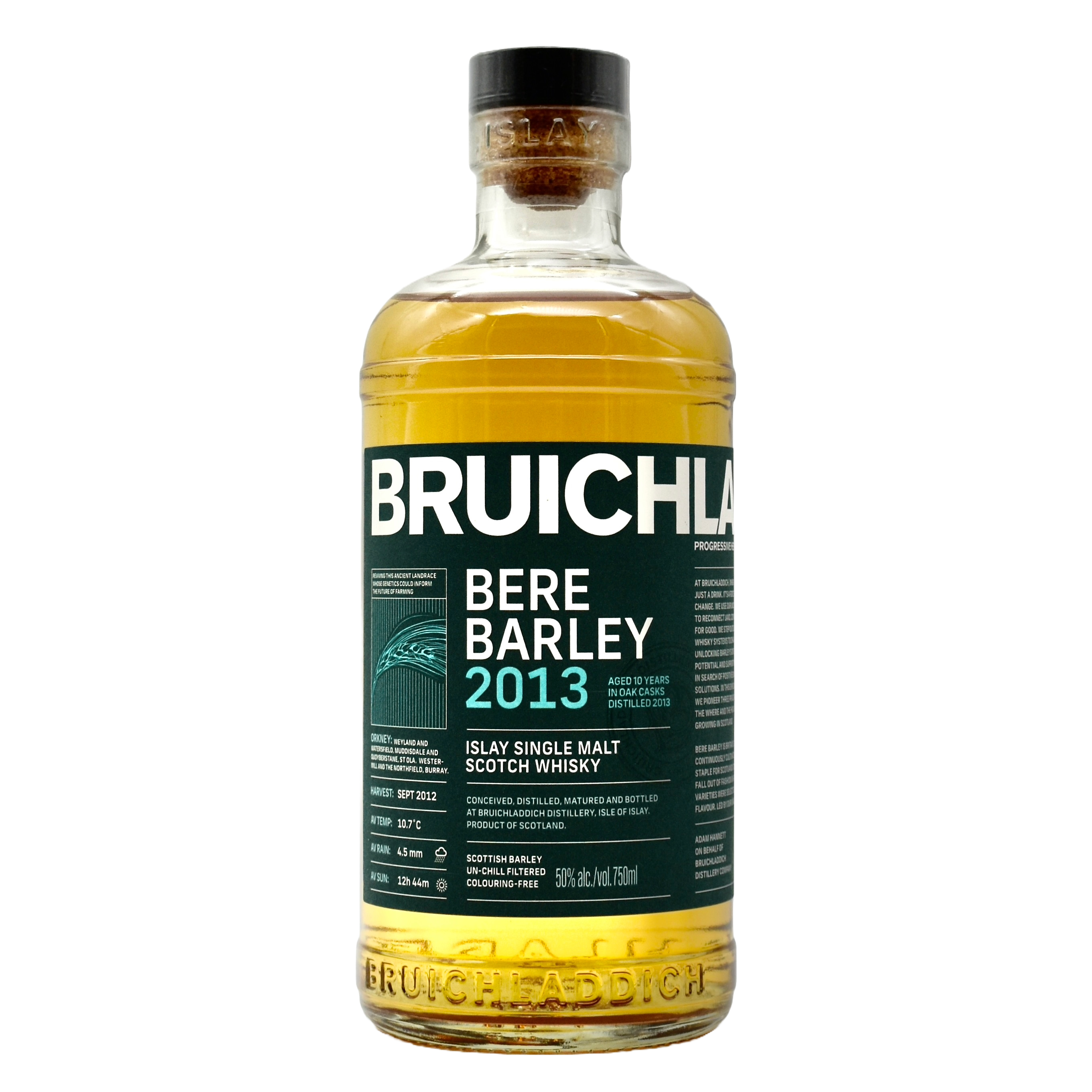 Bruichladdich Bere Barley Single Malt Scotch Whisky 750ml