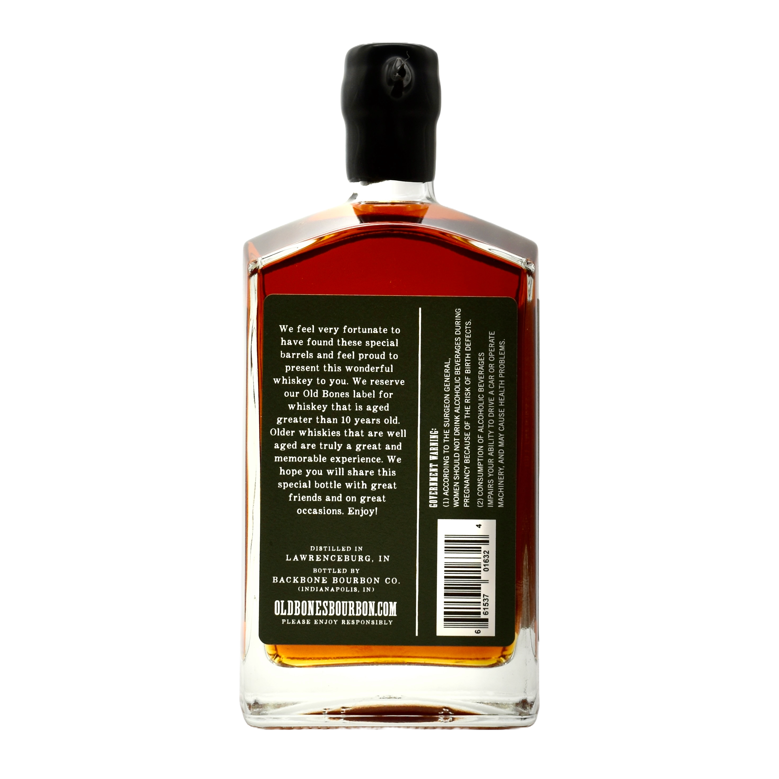 Backbone Old Bones 10 Year Rye 750ml