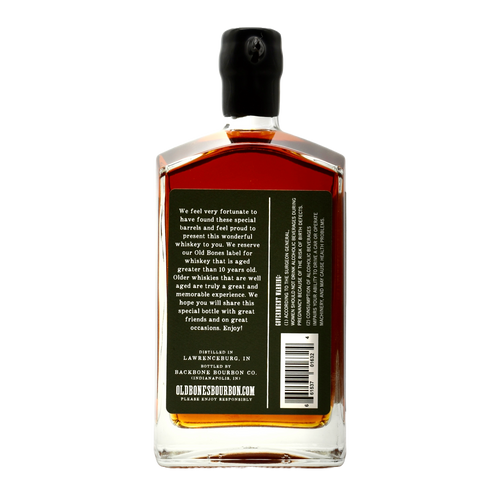 Backbone Old Bones 10 Year Rye 750ml