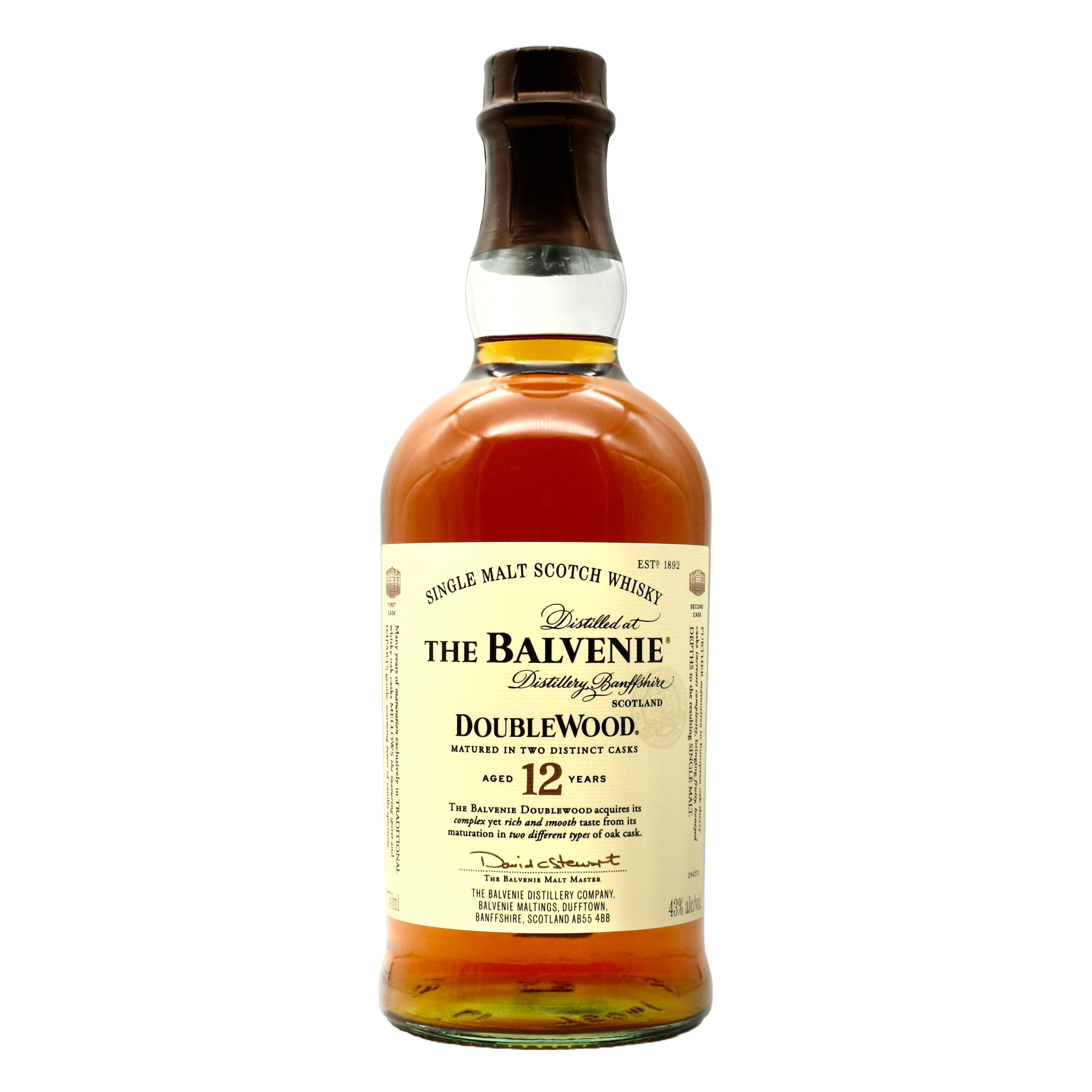 Balvenie 12 Year Old DoubleWood Single Malt Scotch Whisky 750ml