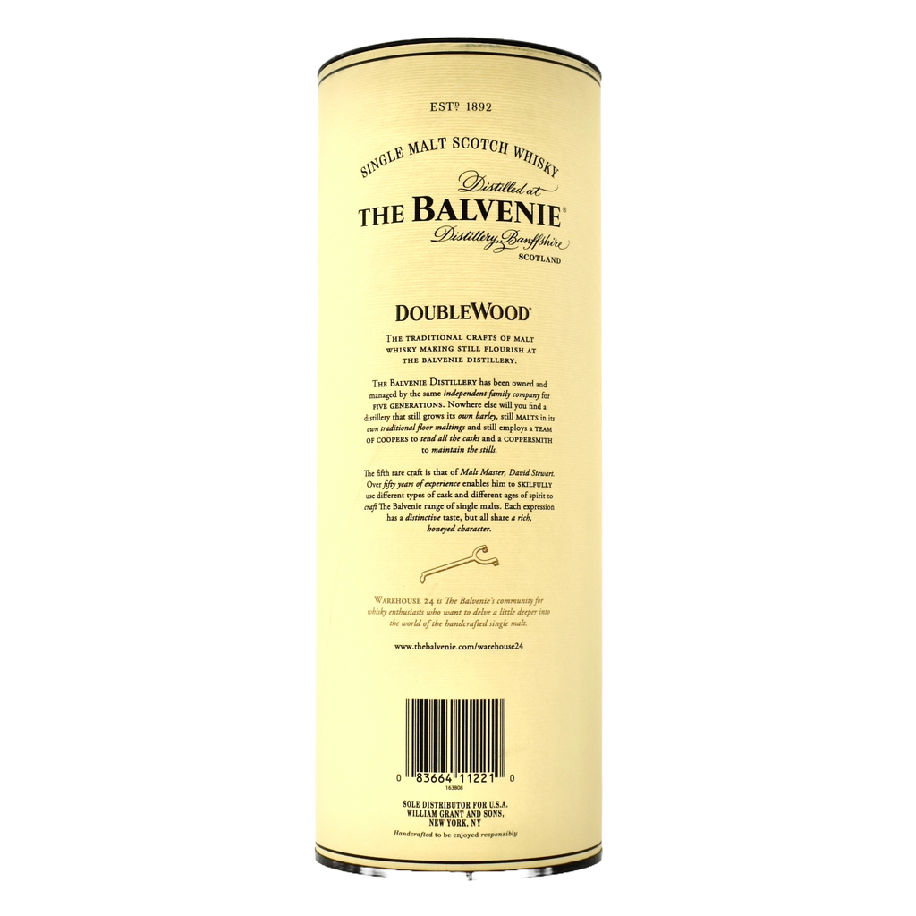 Balvenie 12 Year Old DoubleWood Single Malt Scotch Whisky 750ml