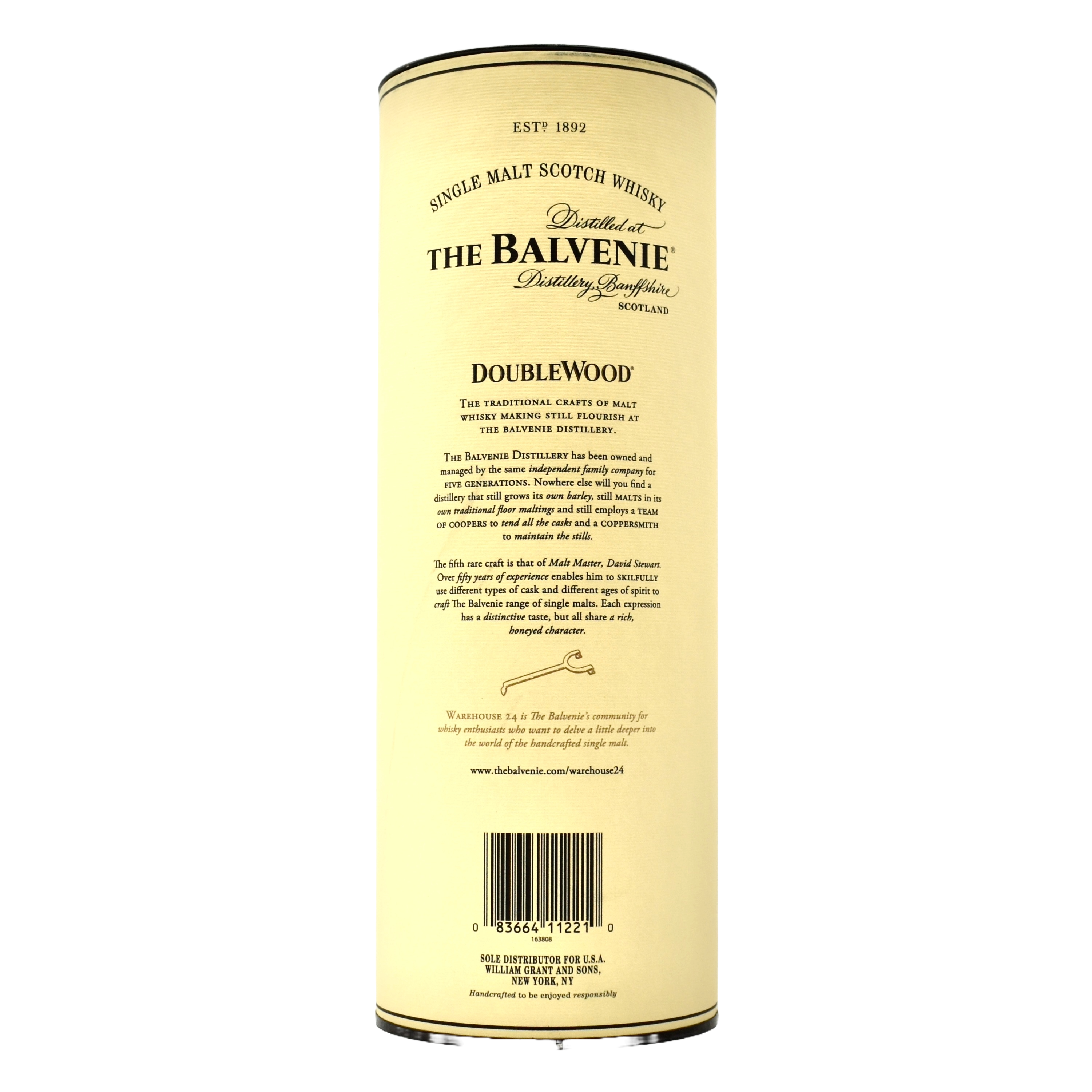 Balvenie 12 Year Old DoubleWood Single Malt Scotch Whisky 750ml