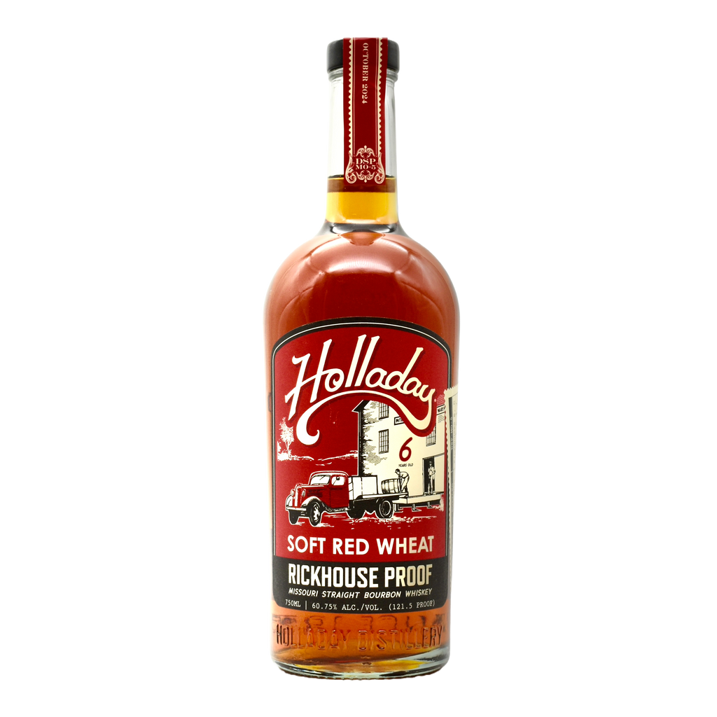 Ben Holladay Bourbon Soft Red Wheat Rickhouse Proof 750ml