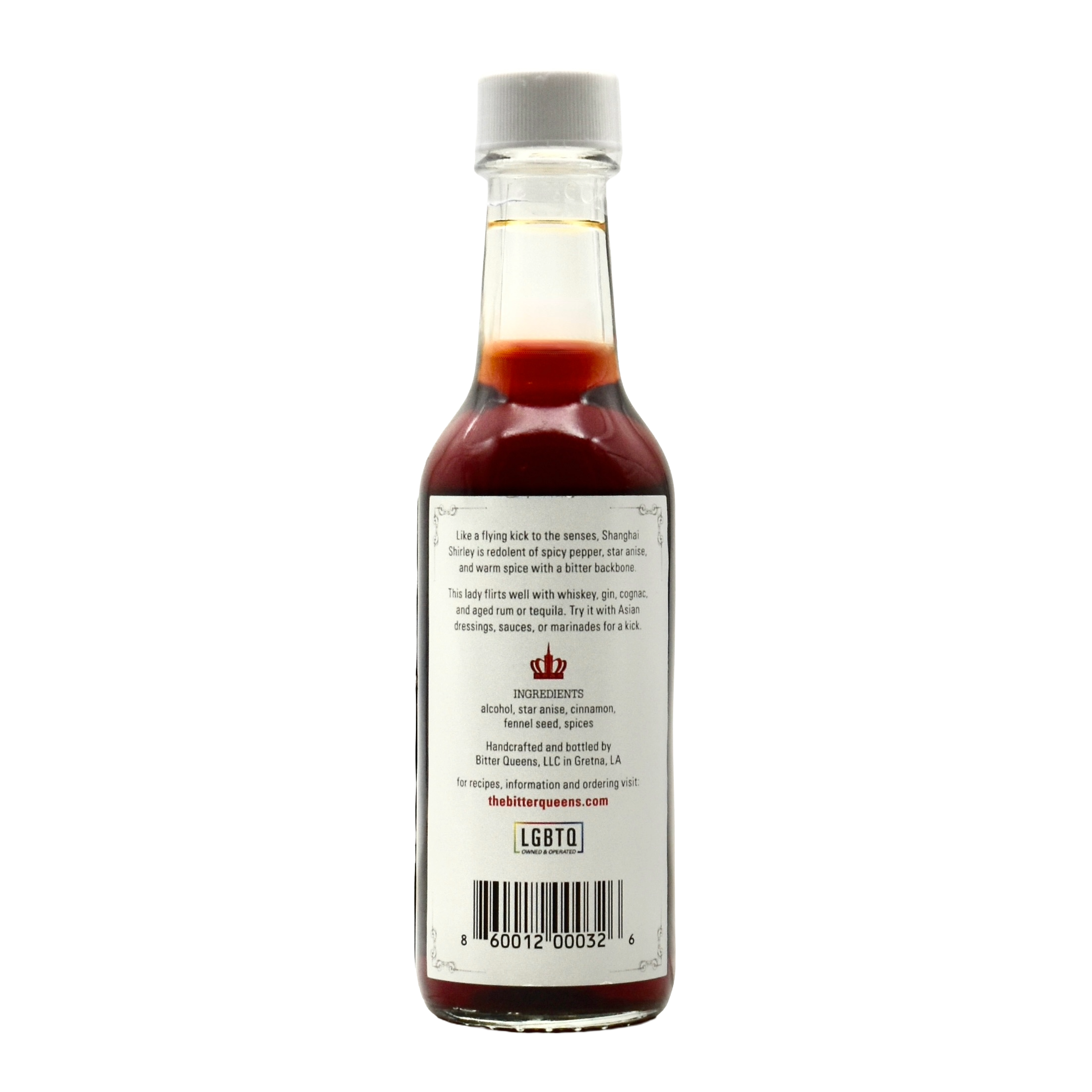 Bitter Queens Shanghai Shirley 5-Spice Bitters 5oz