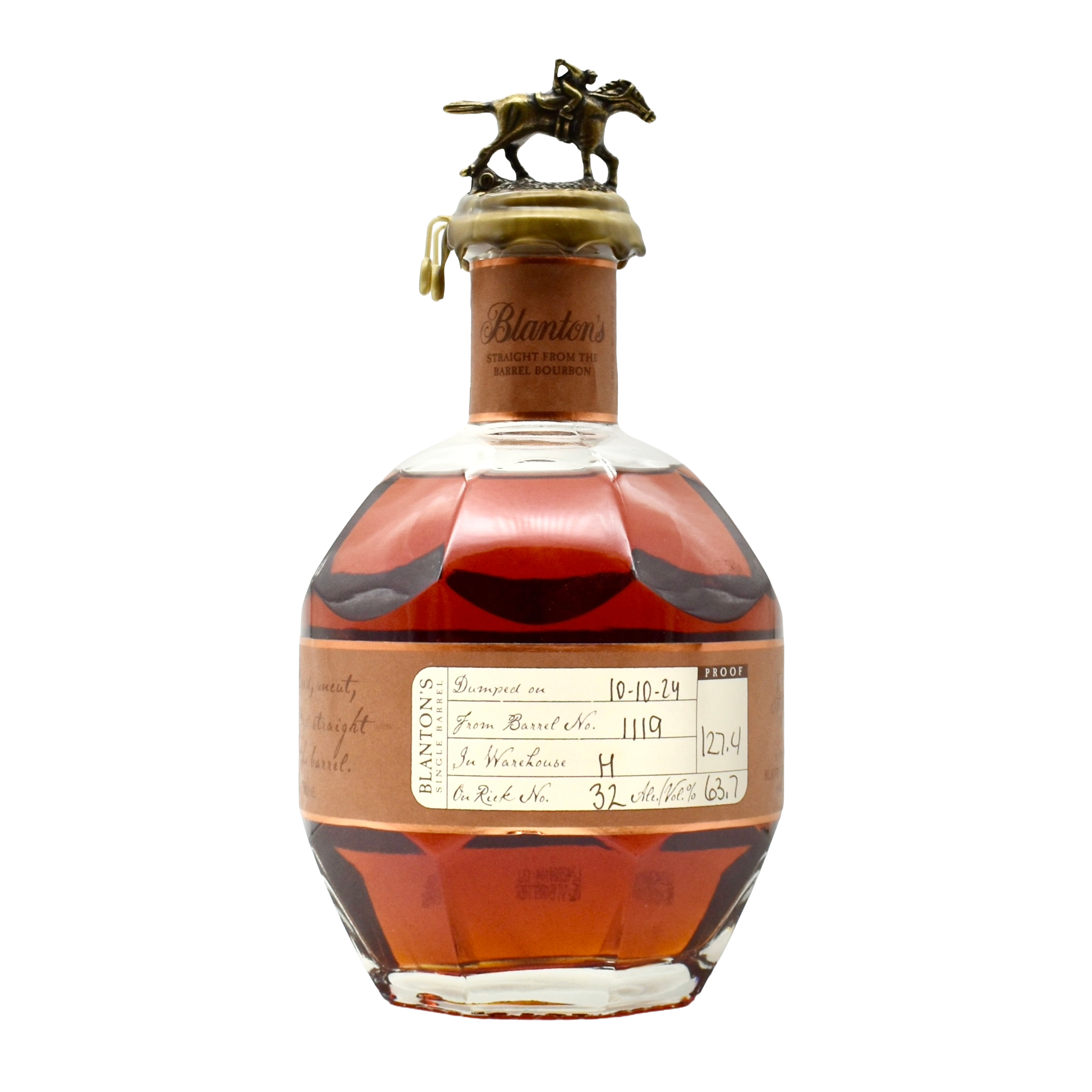 Blanton's Straight From The Barrel Bourbon 750ml
