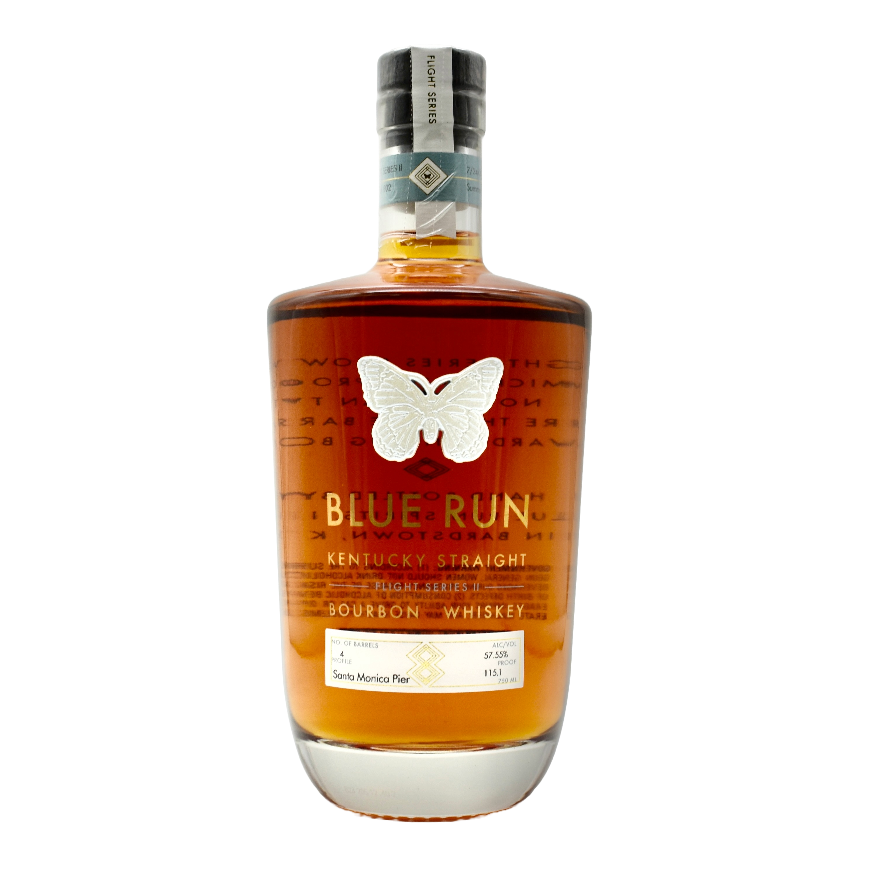 Blue Run Bourbon Flight Series II Santa Monica Pier 750ml