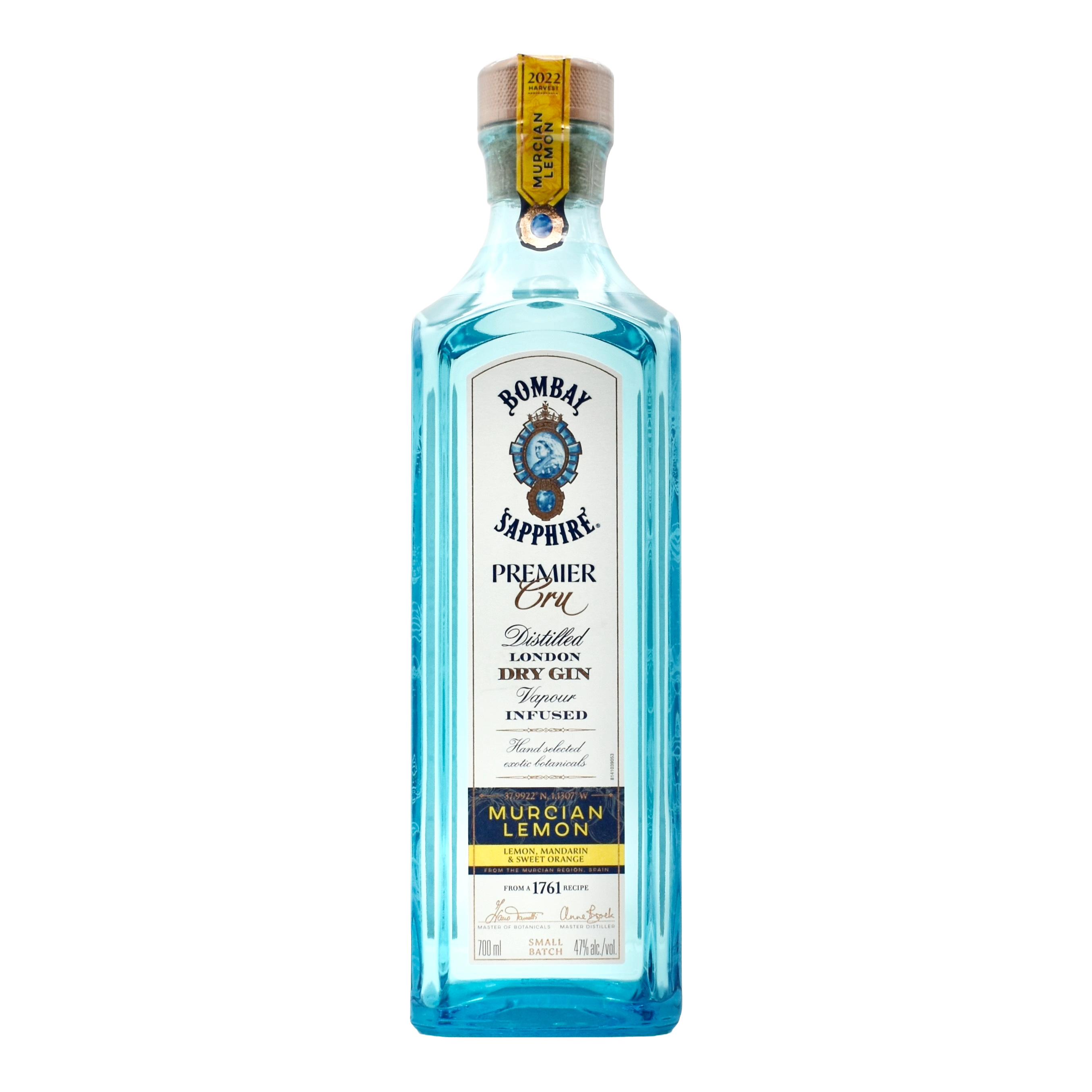 Bombay Sapphire Premier Cru Murcian Lemon Gin 750ml