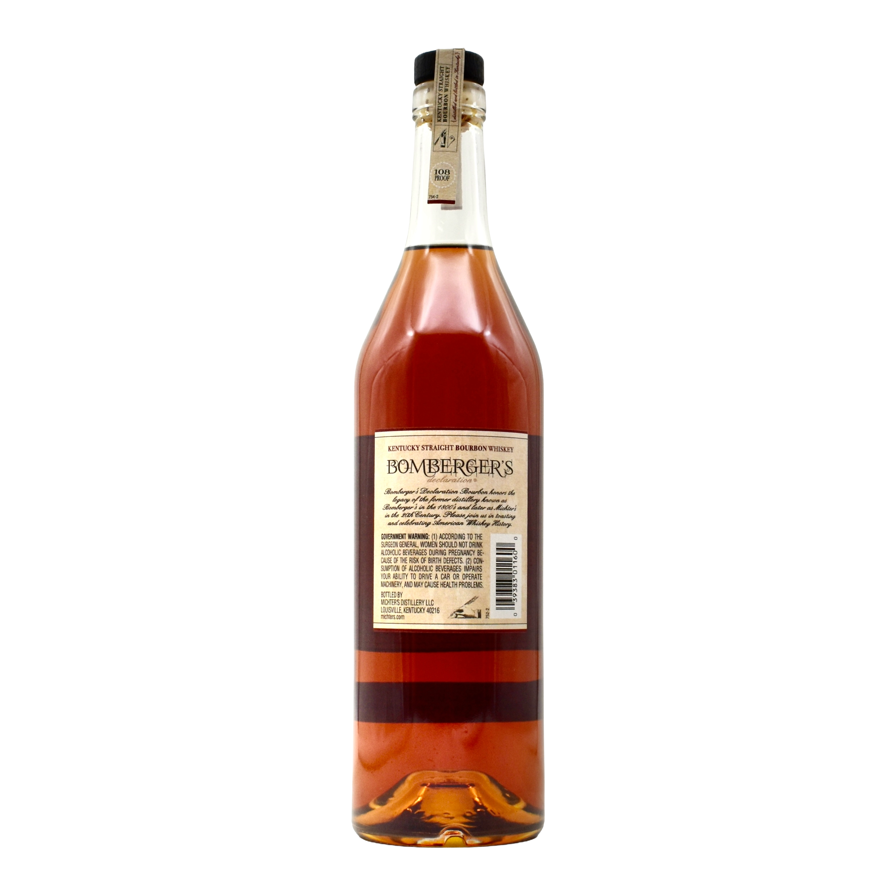 Bomberger's Declaration Whiskey 750ml