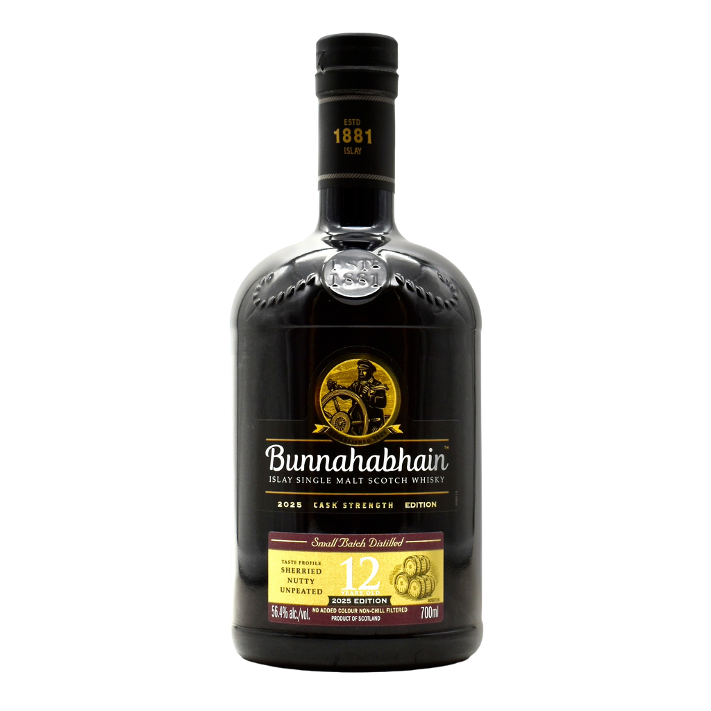 Bunnahabhain 12 Year Cask Strength Single Malt Scotch Whiskey 2025 750ml