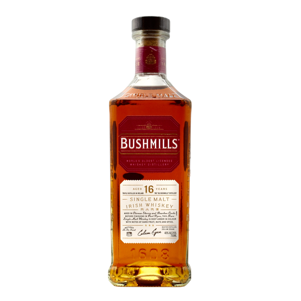 Bushmills 16 Year Old Single Malt Irish Whisky 750ml