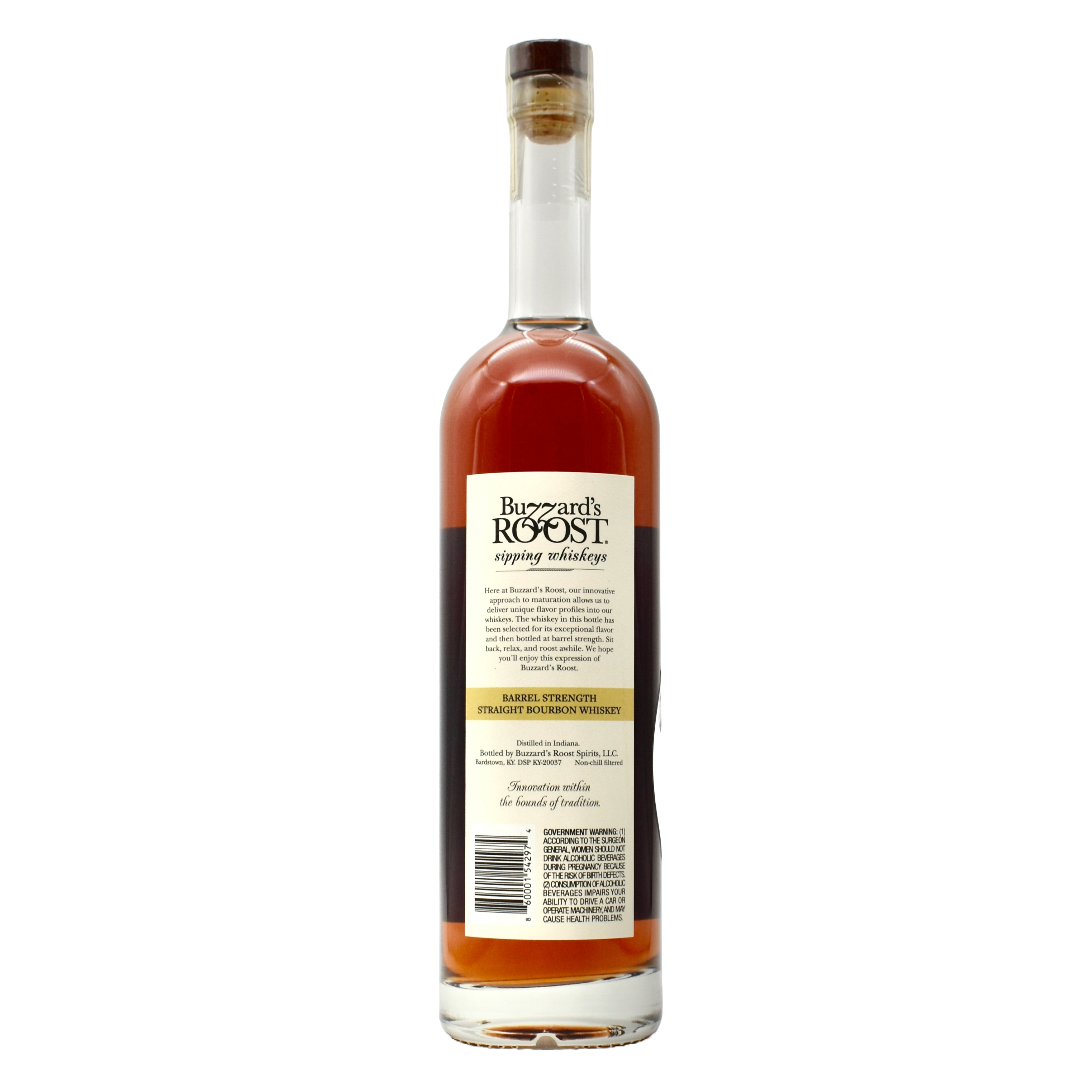 Buzzard's Roost Bourbon Barrel Strength 750ml