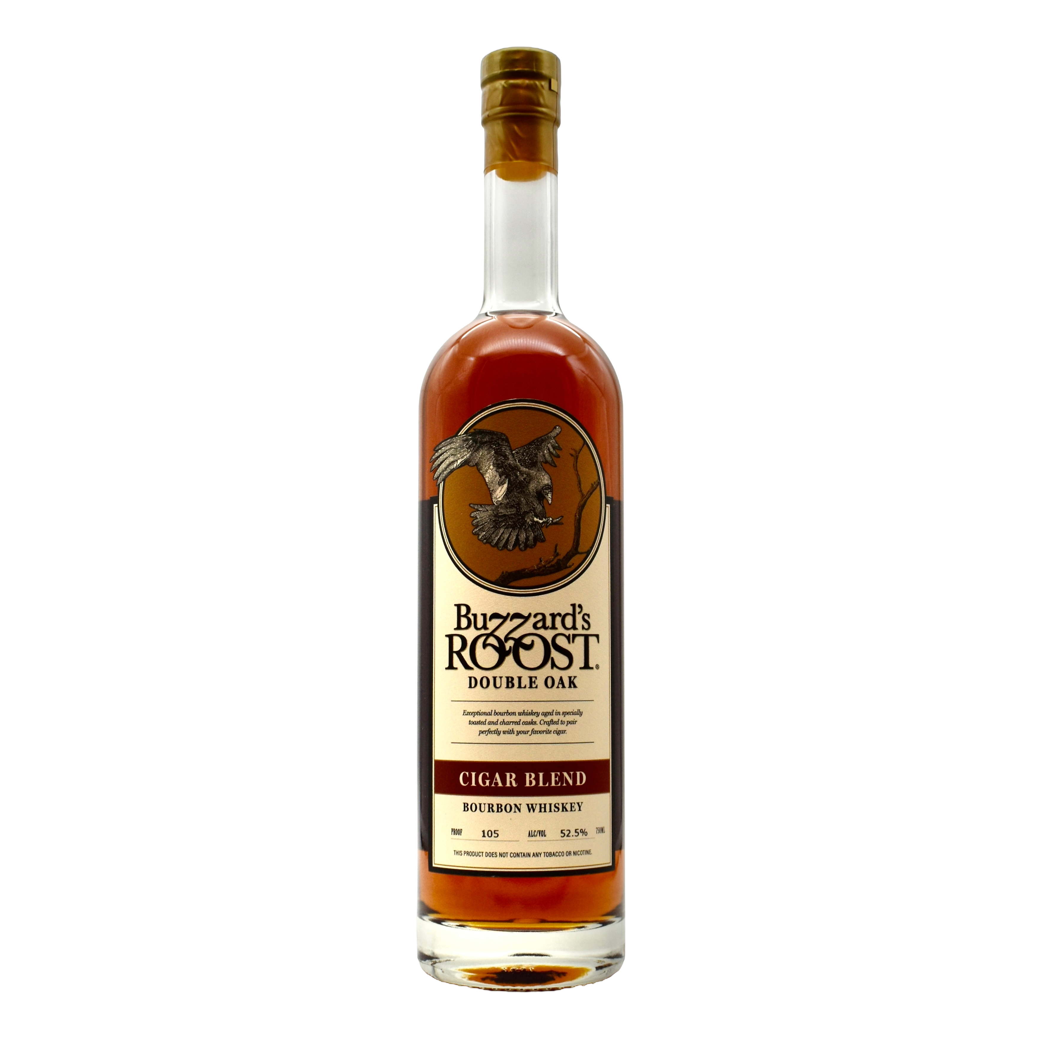 Buzzard's Roost Double Oaked Cigar Blend Bourbon 750ml