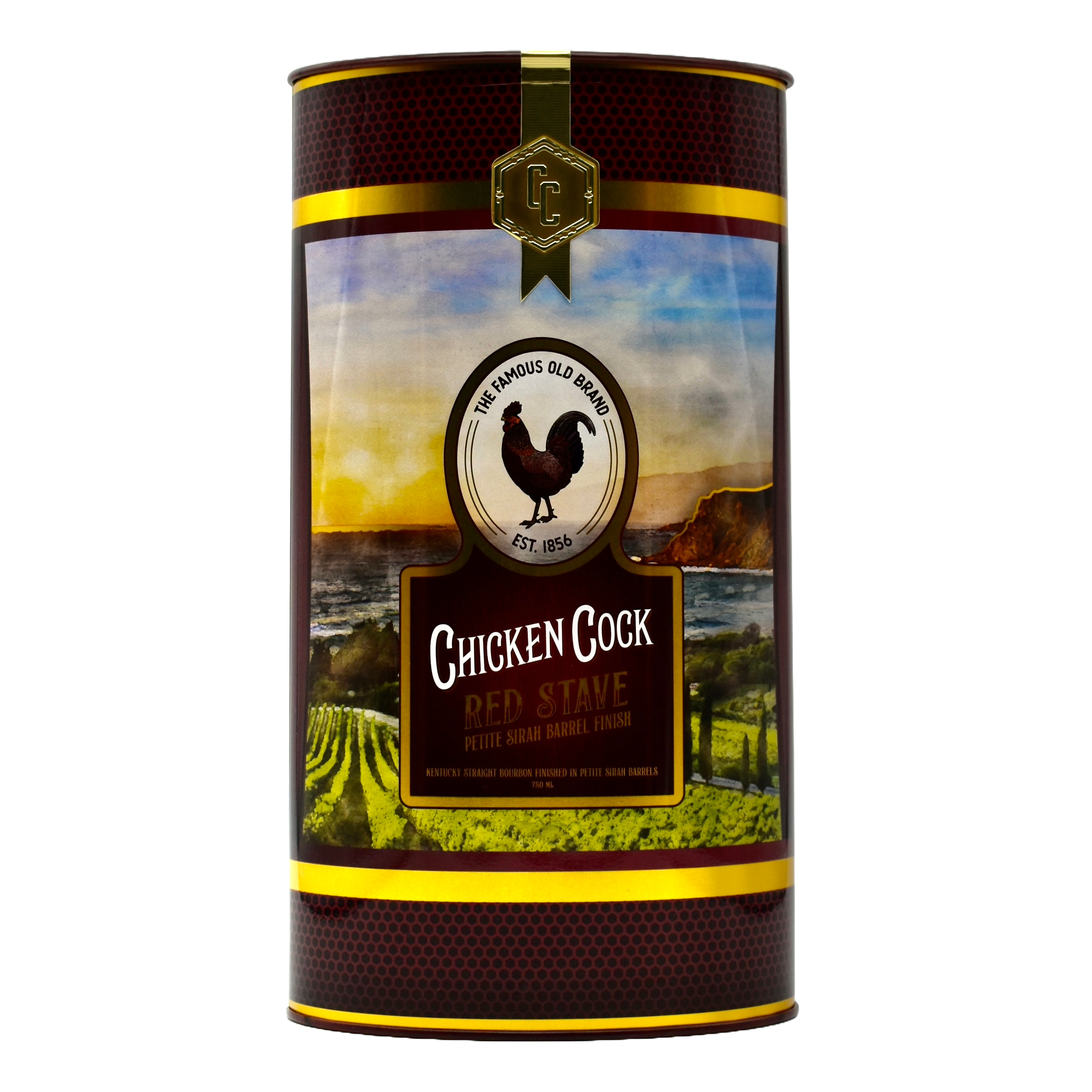 Chicken Cock Bourbon Red Stave 750ml