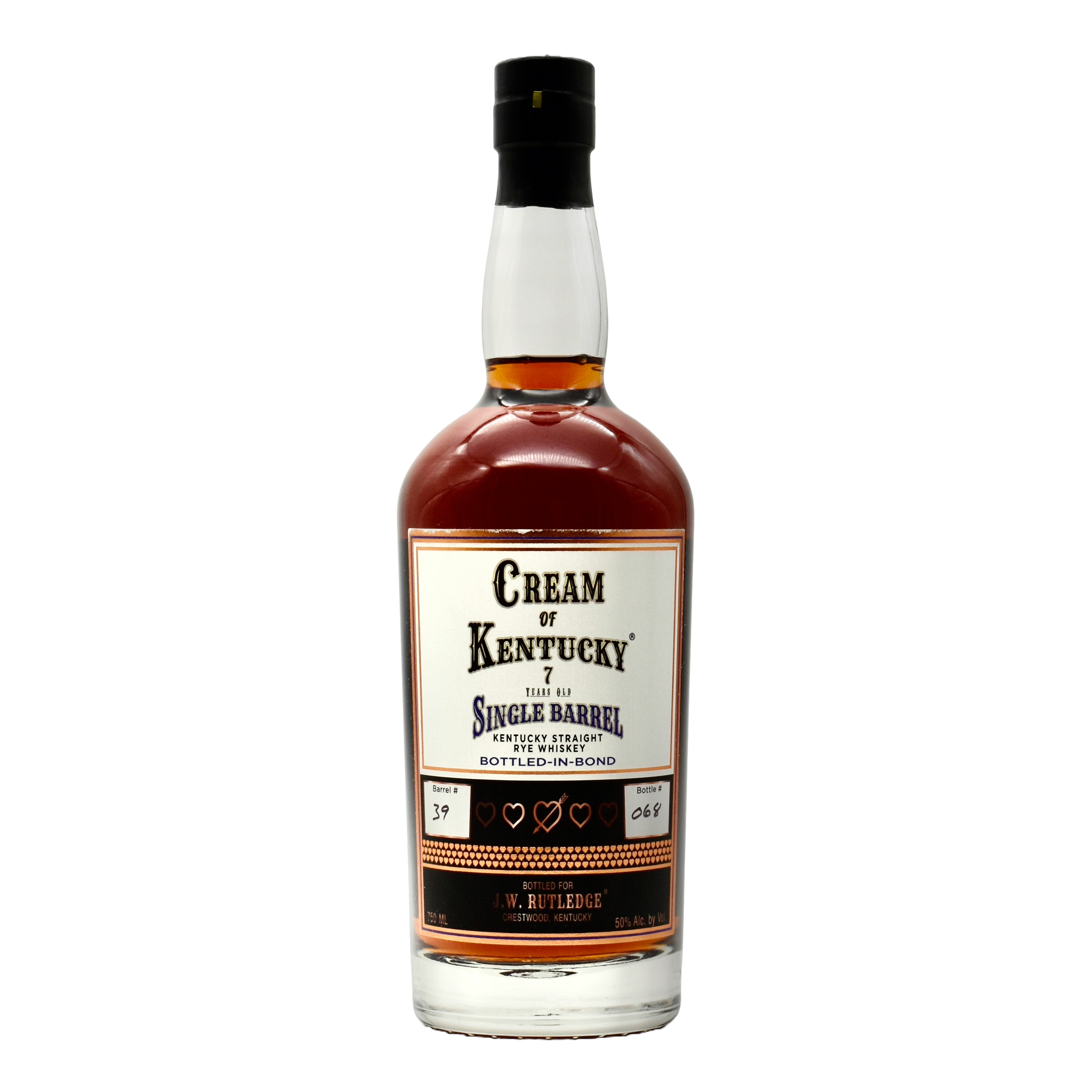 Cream Of Kentucky Single Barrel Rye 7 Year 750ml
