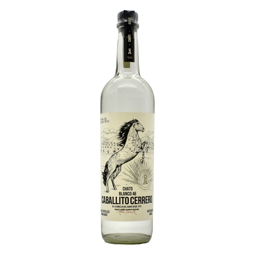 Caballito Cerrero Chato Blanco Destilado De Agave 750ml