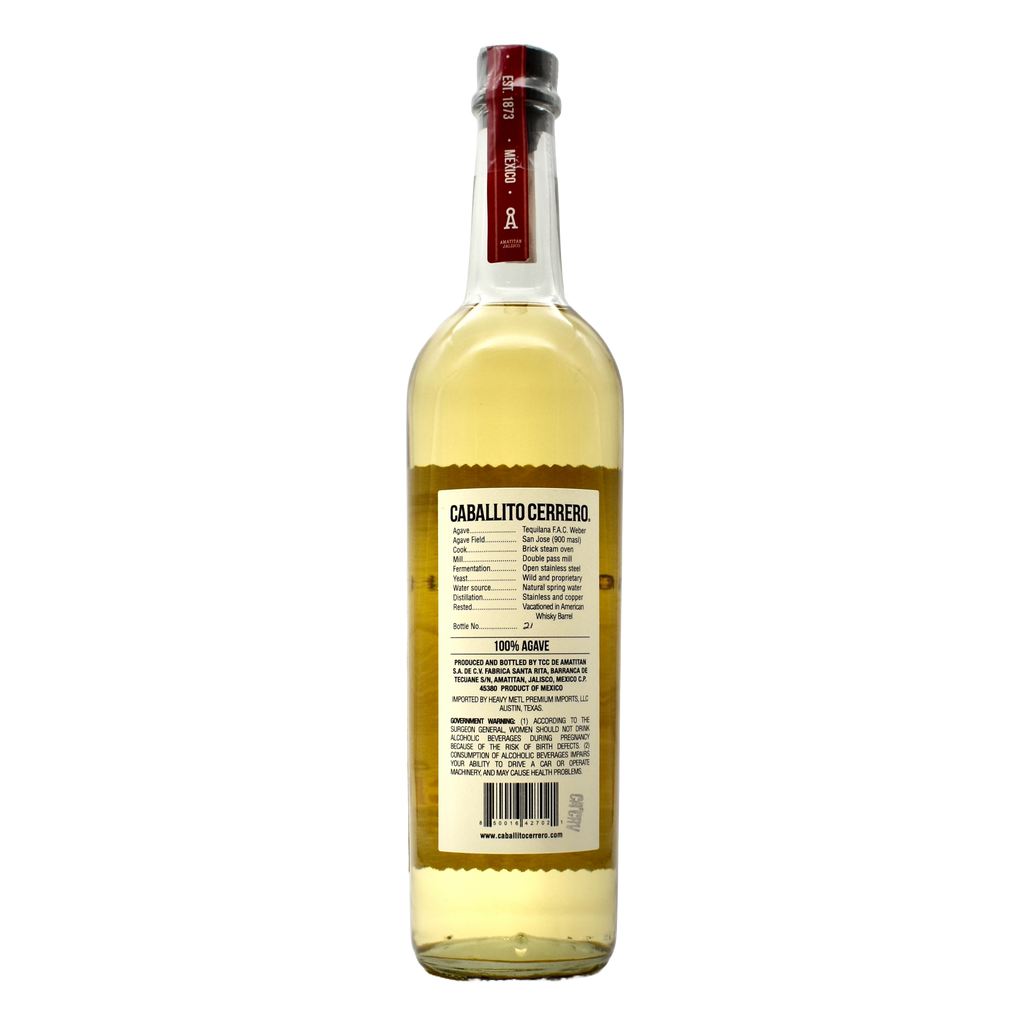 Caballito Cerrero Tequila Azul Reposado Azul 750ml