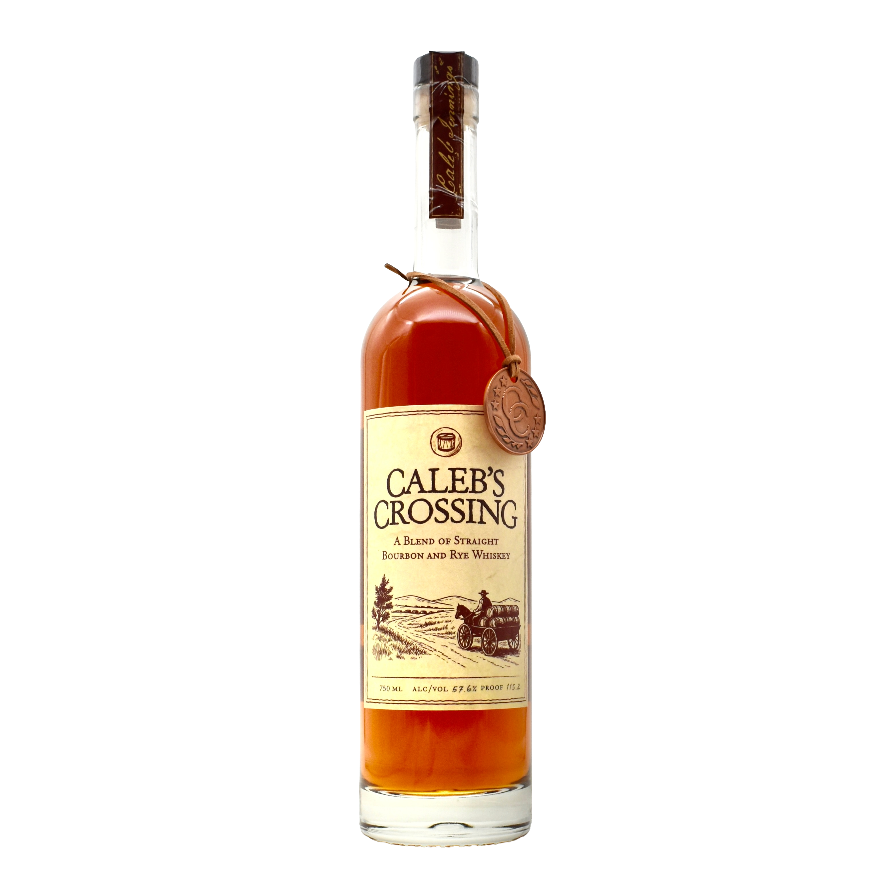 Caleb's Crossing Blend of Bourbon & Rye BBR2 750ml