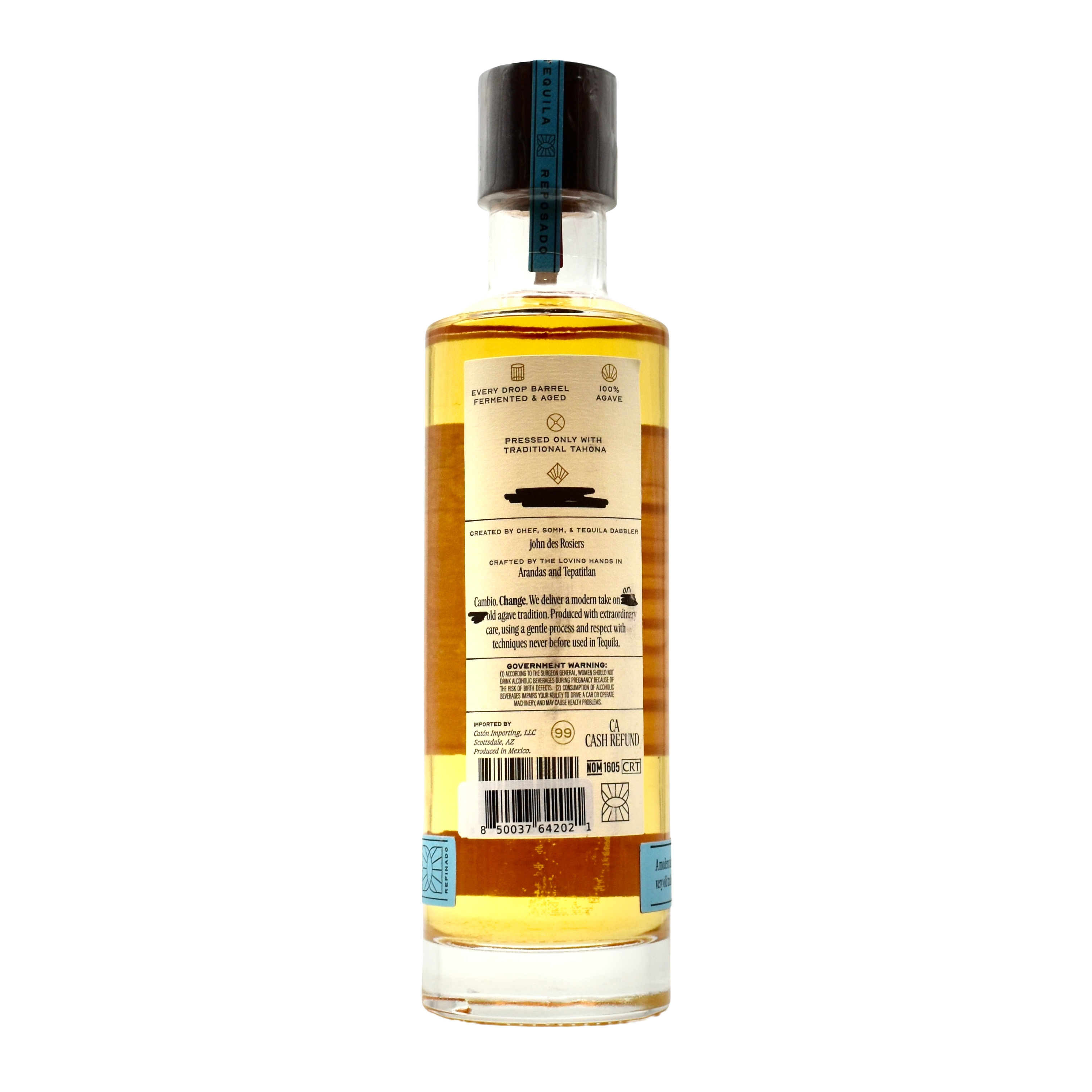 Cambio Tequila Reposado 750ml