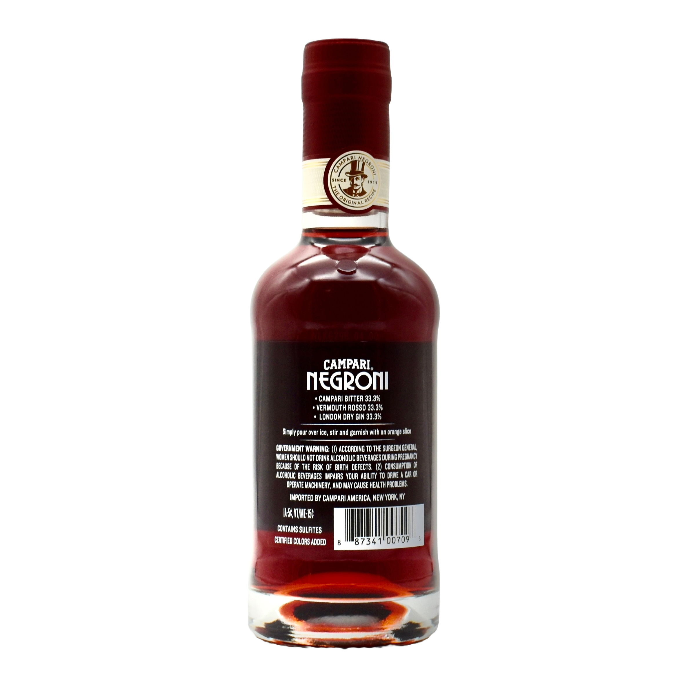 Campari Negroni Cocktail 375ml