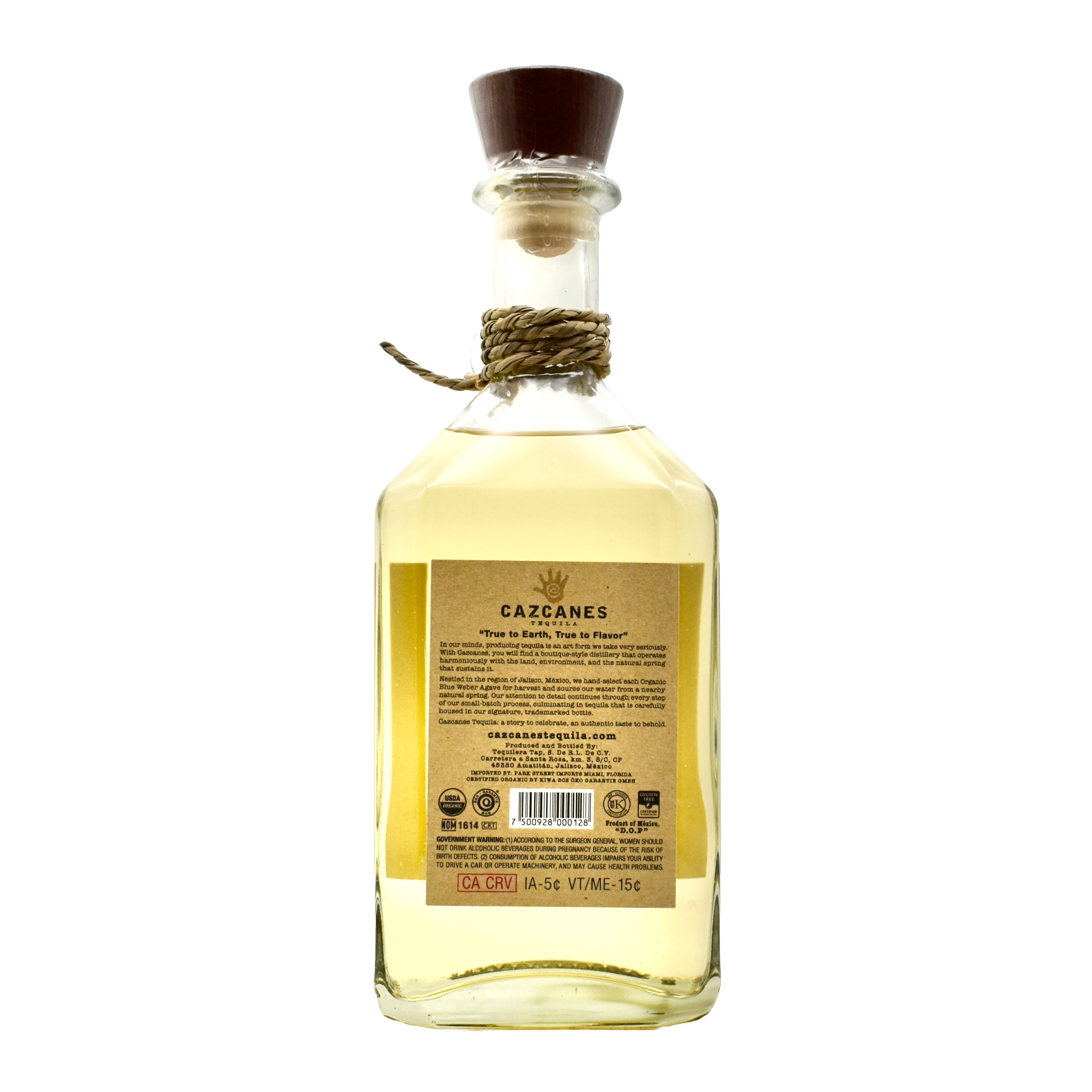 Cazcanes Tequila Joven 750ml