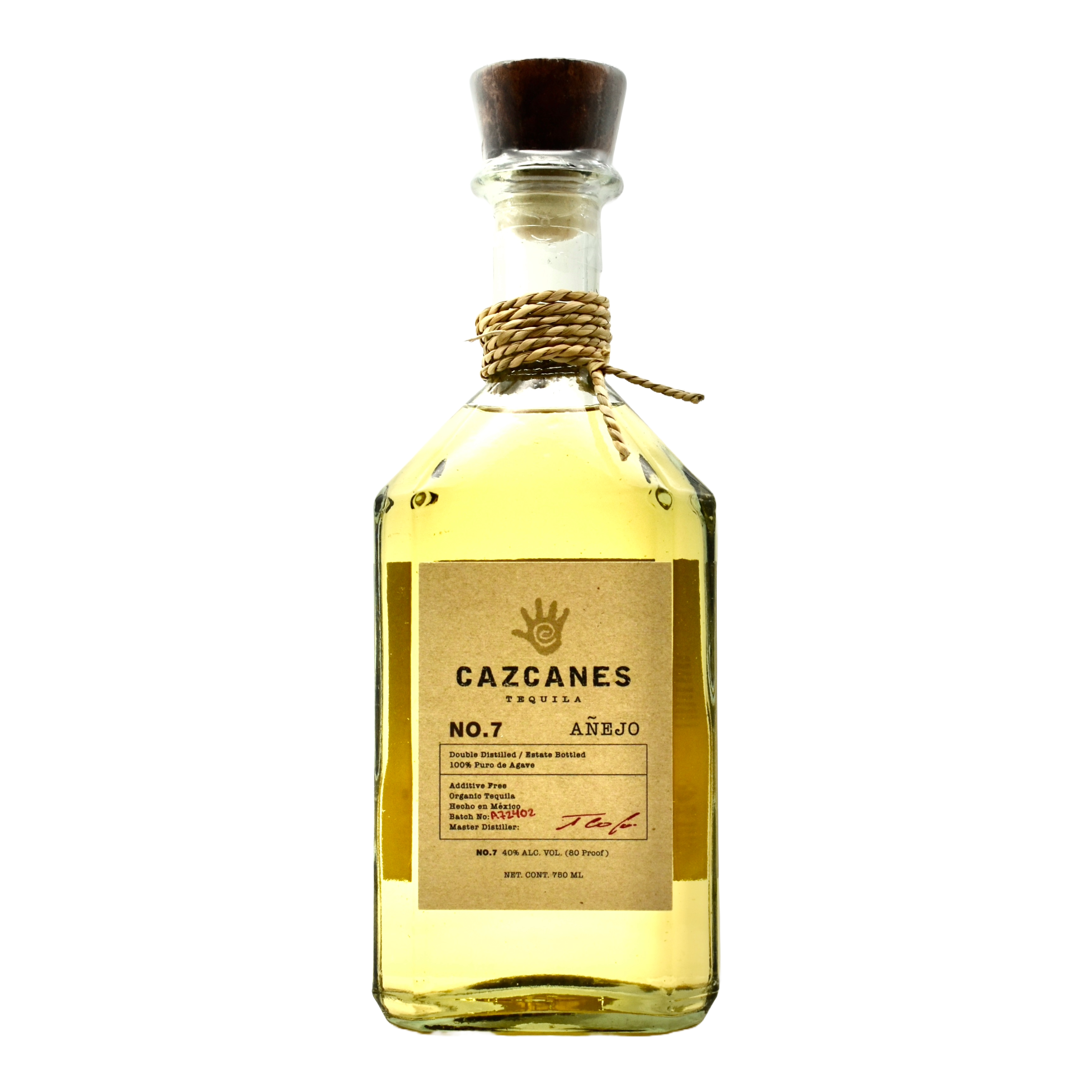 Cazcanes Tequila No.7 Anejo 750ml