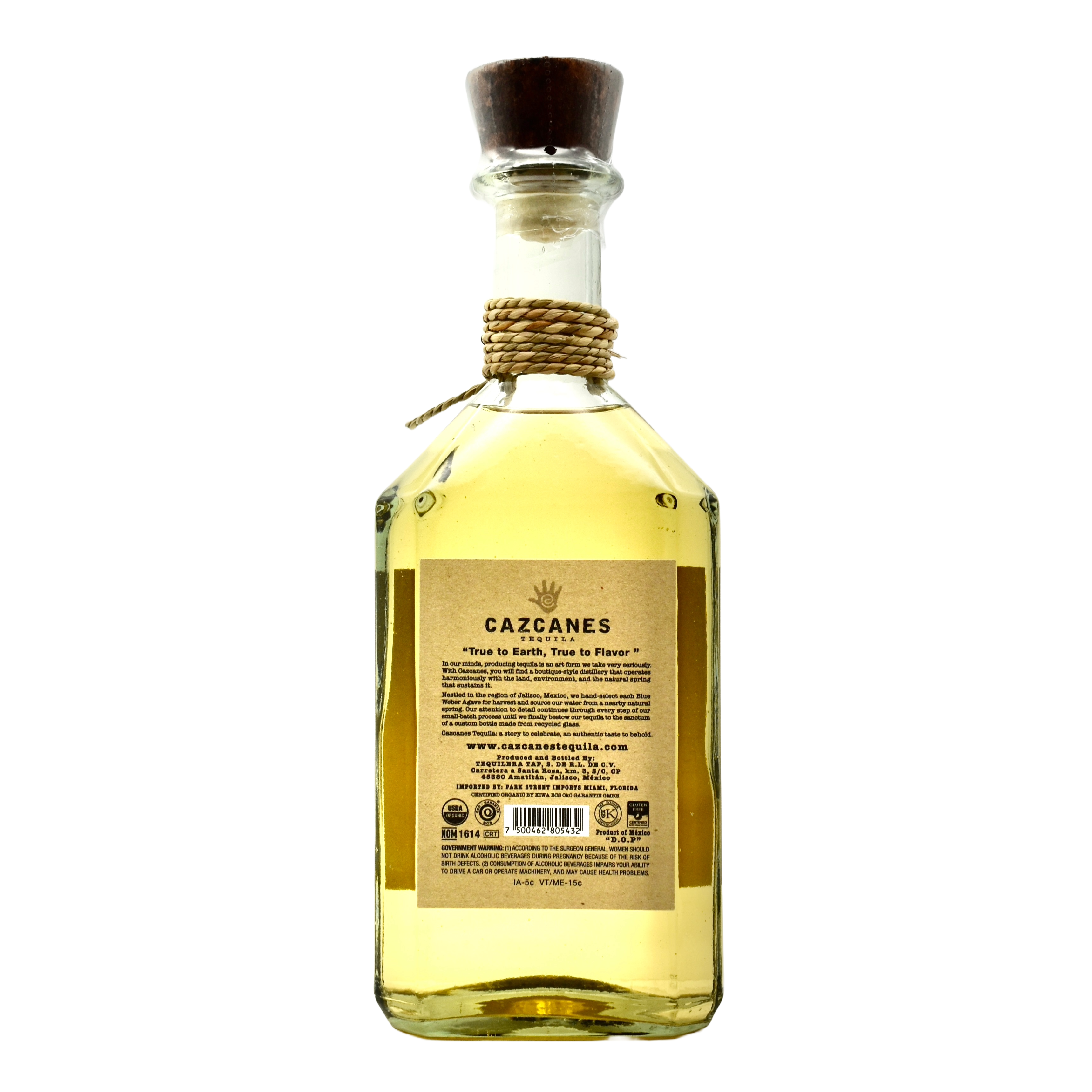 Cazcanes Tequila No.7 Anejo 750ml