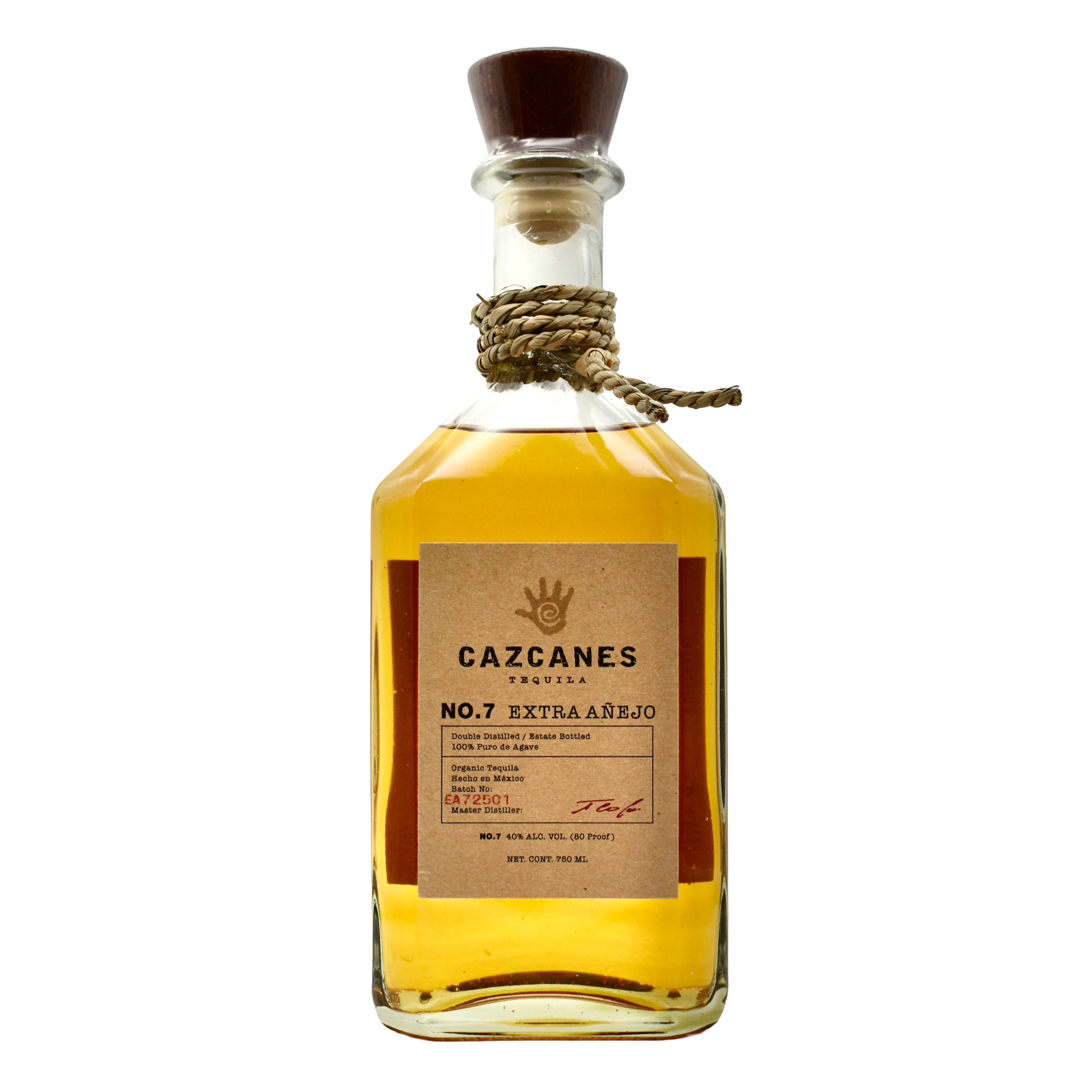 Cazcanes Tequila No.7 Extra Anejo 750ml