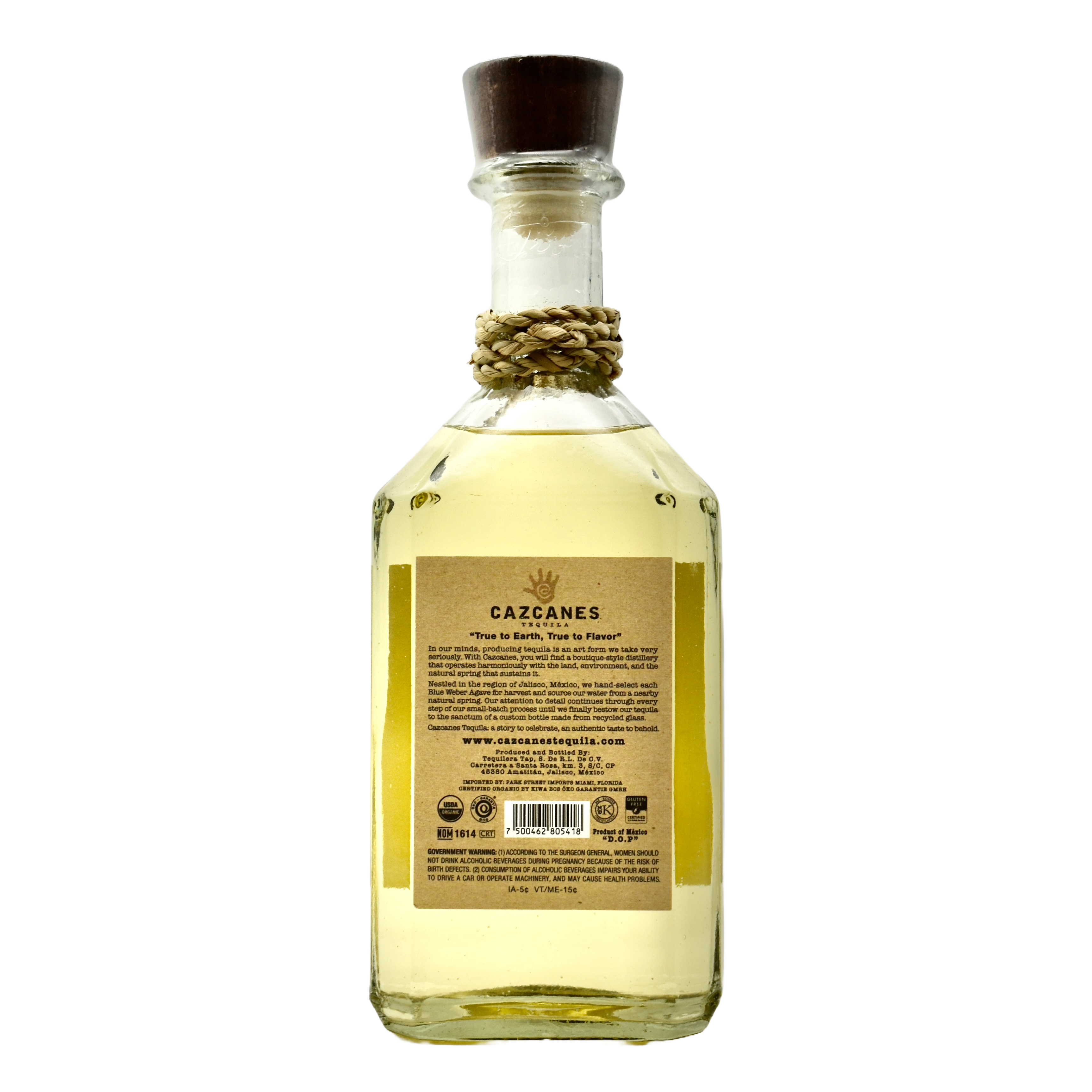 Cazcanes Tequila Reposado No. 7 750ml