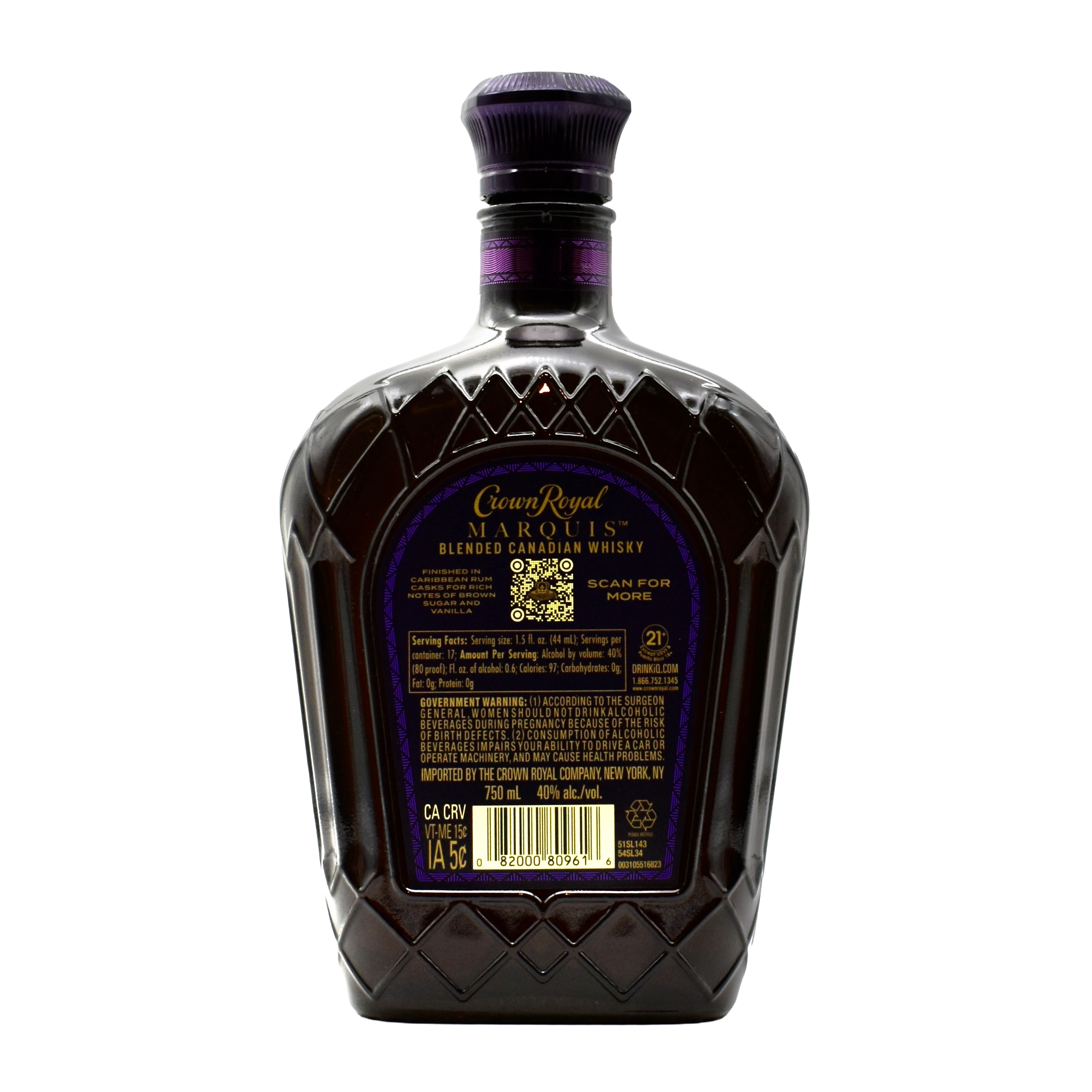 Crown Royal Canadian Whisky Marquis 750ml