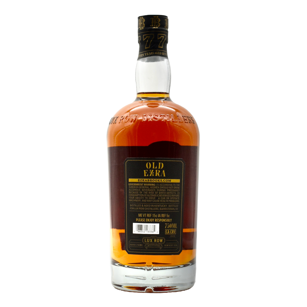 Old Ezra Brooks Barrel Strength 7 Year Bourbon 750ml
