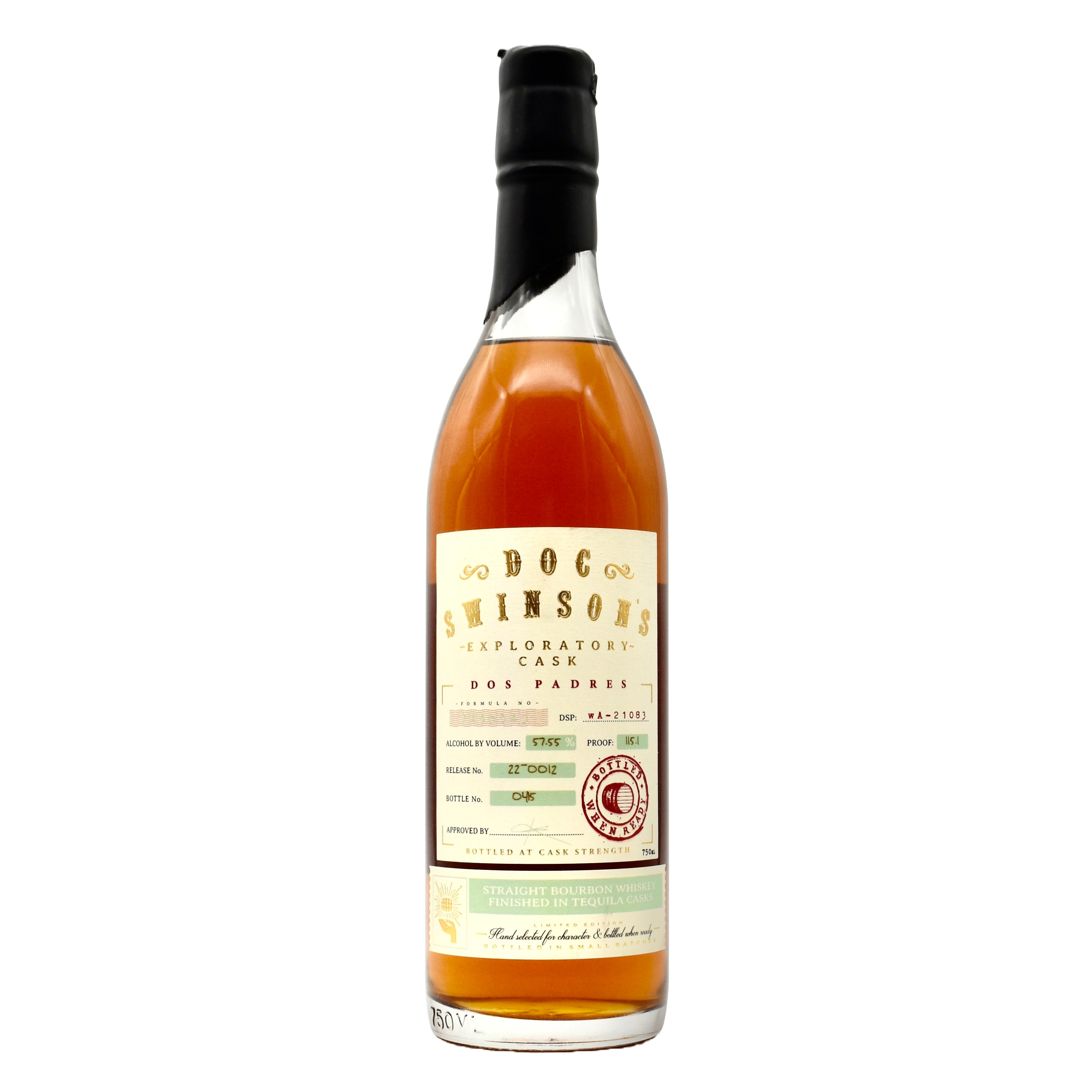 Doc Swinsons Bourbon Dos Padres 750ml