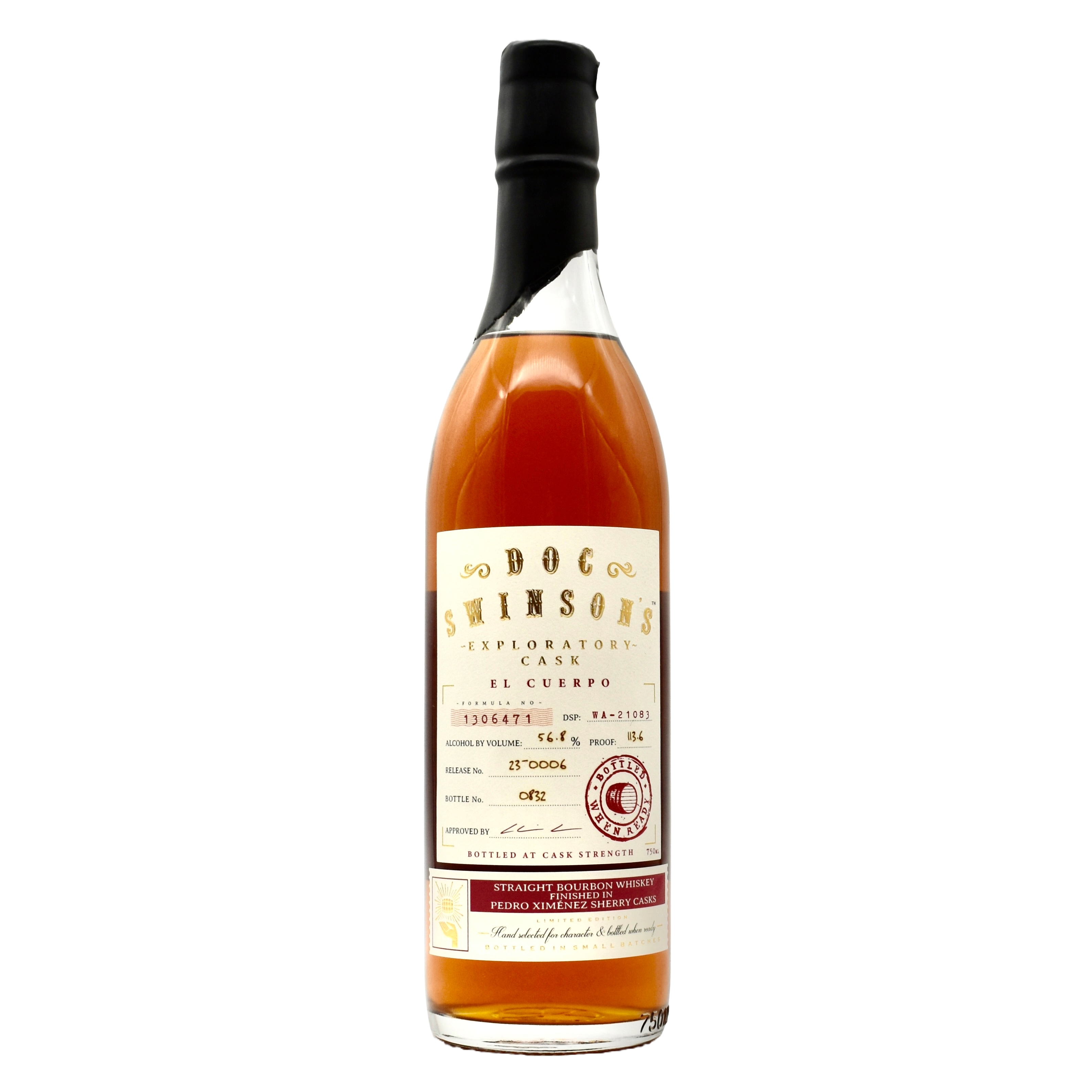 Doc Swinsons Bourbon El Cuerpo 750ml