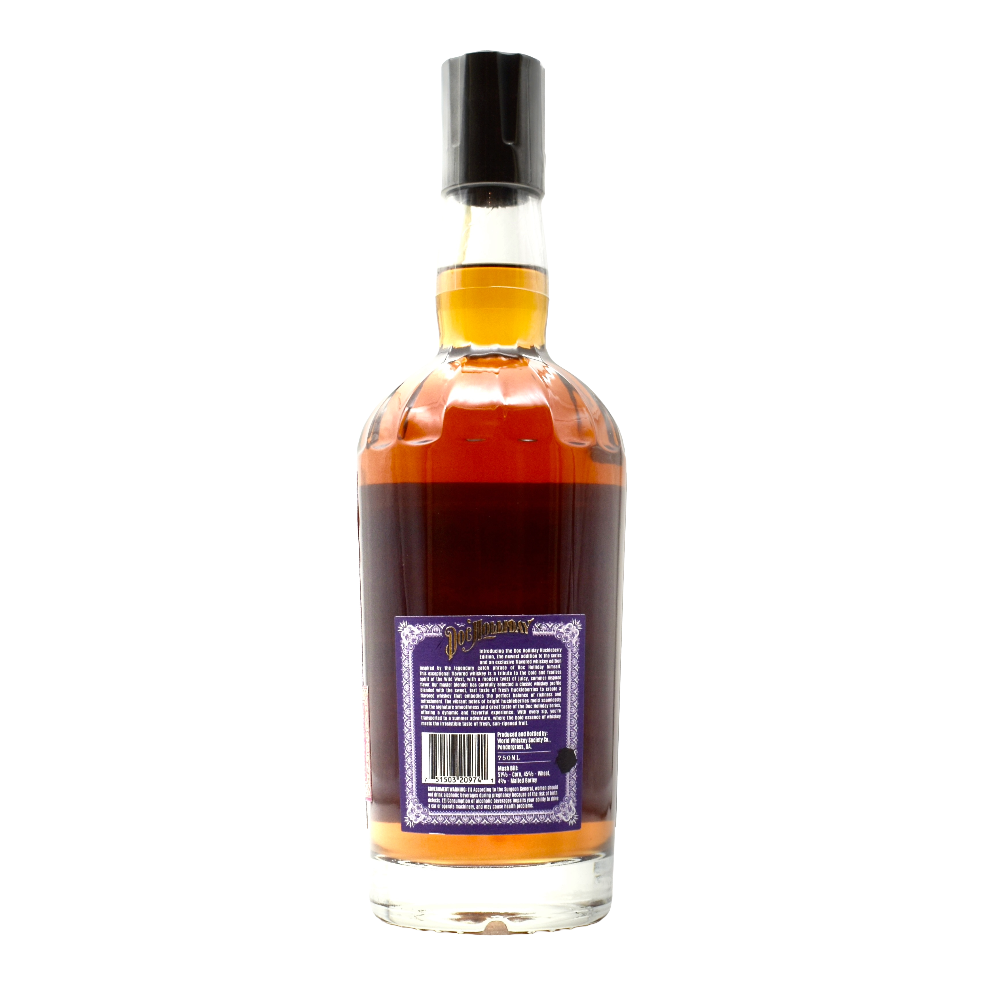 Doc Holliday Whiskey Huckleberry Edition 750ml