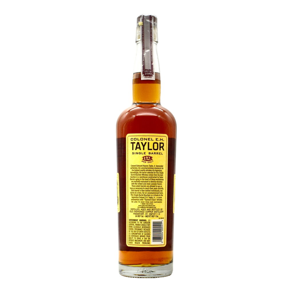 EH Taylor Single Barrel Bourbon 750ml