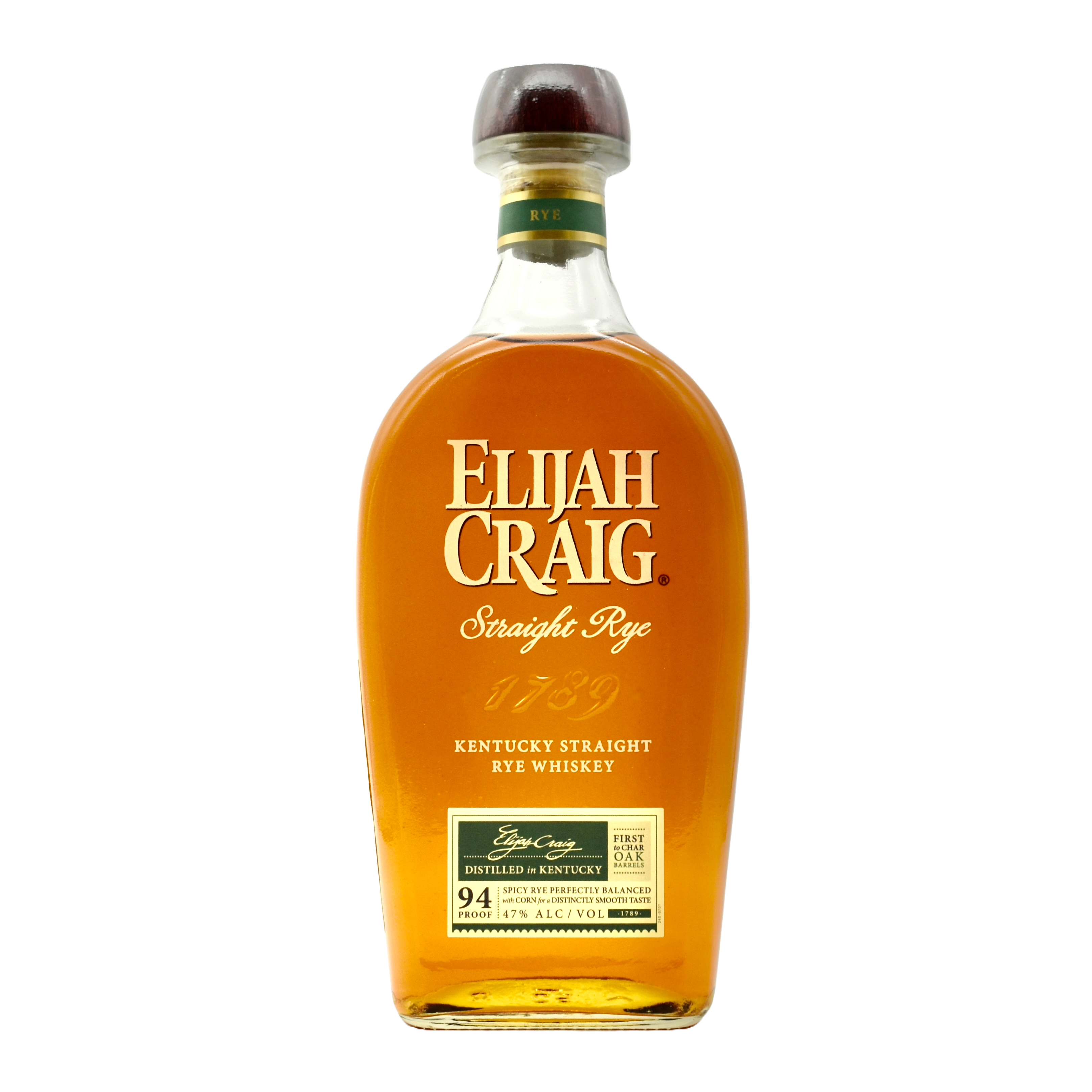 Elijah Craig Rye Whiskey 750ml