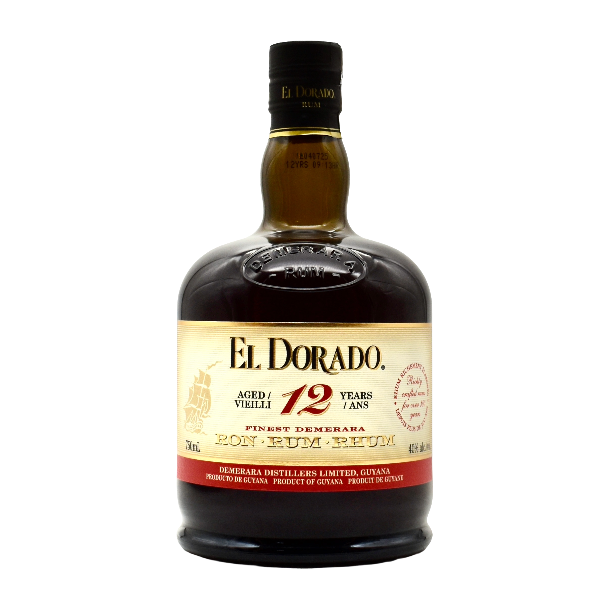 El Dorado 12 Year Rum 750ml