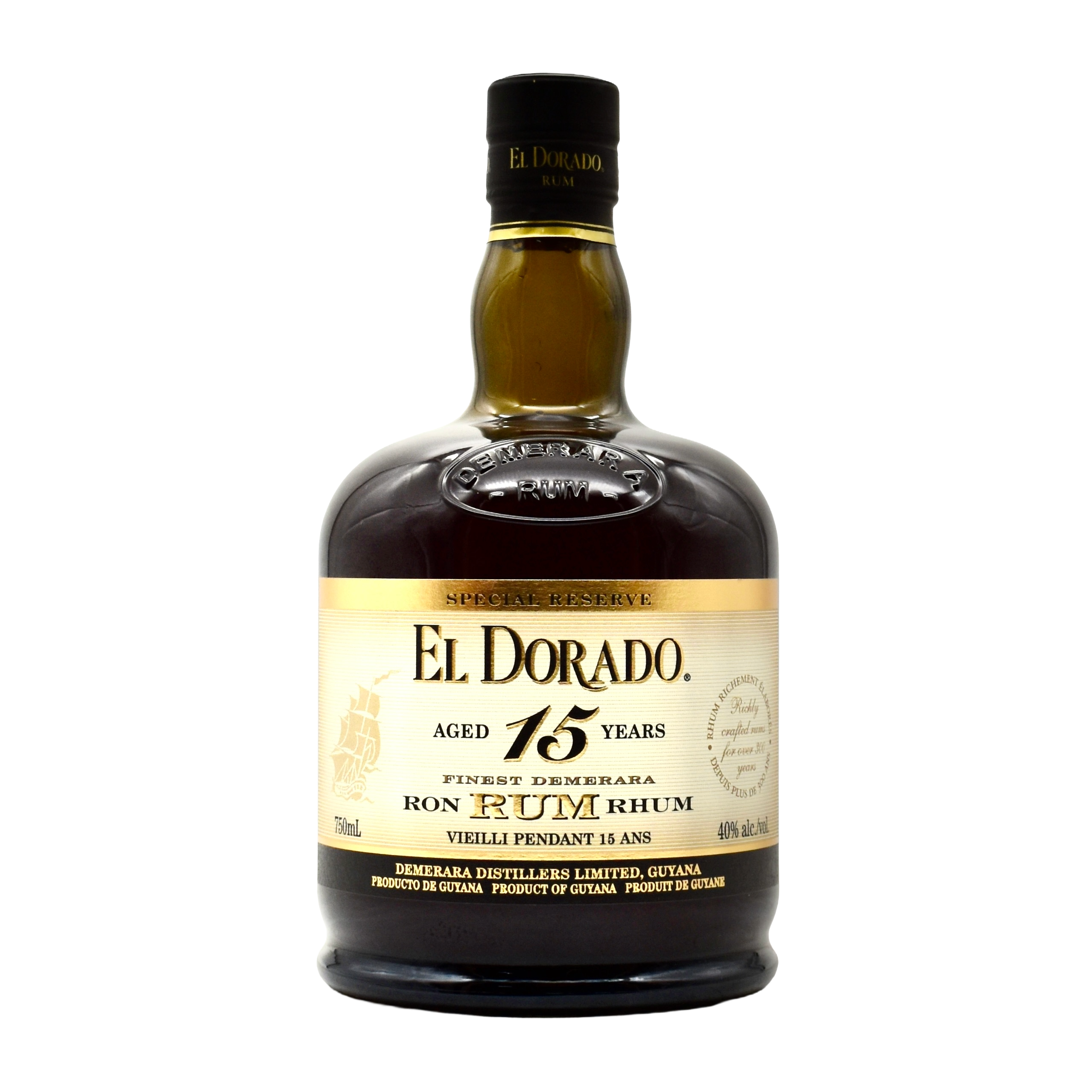 El Dorado 15 Year Rum 750ml